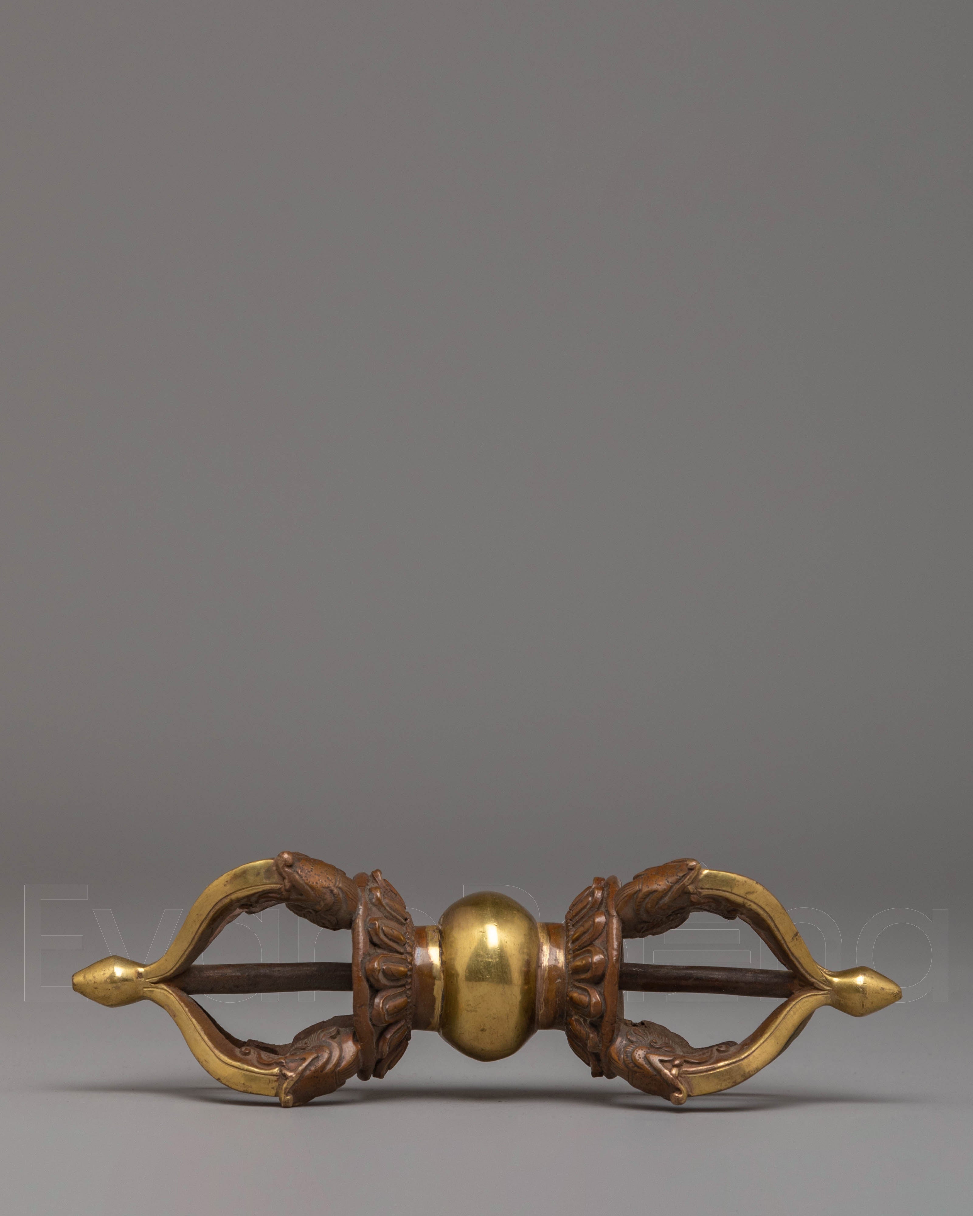 Fire Gold Vajra for Ritual Use