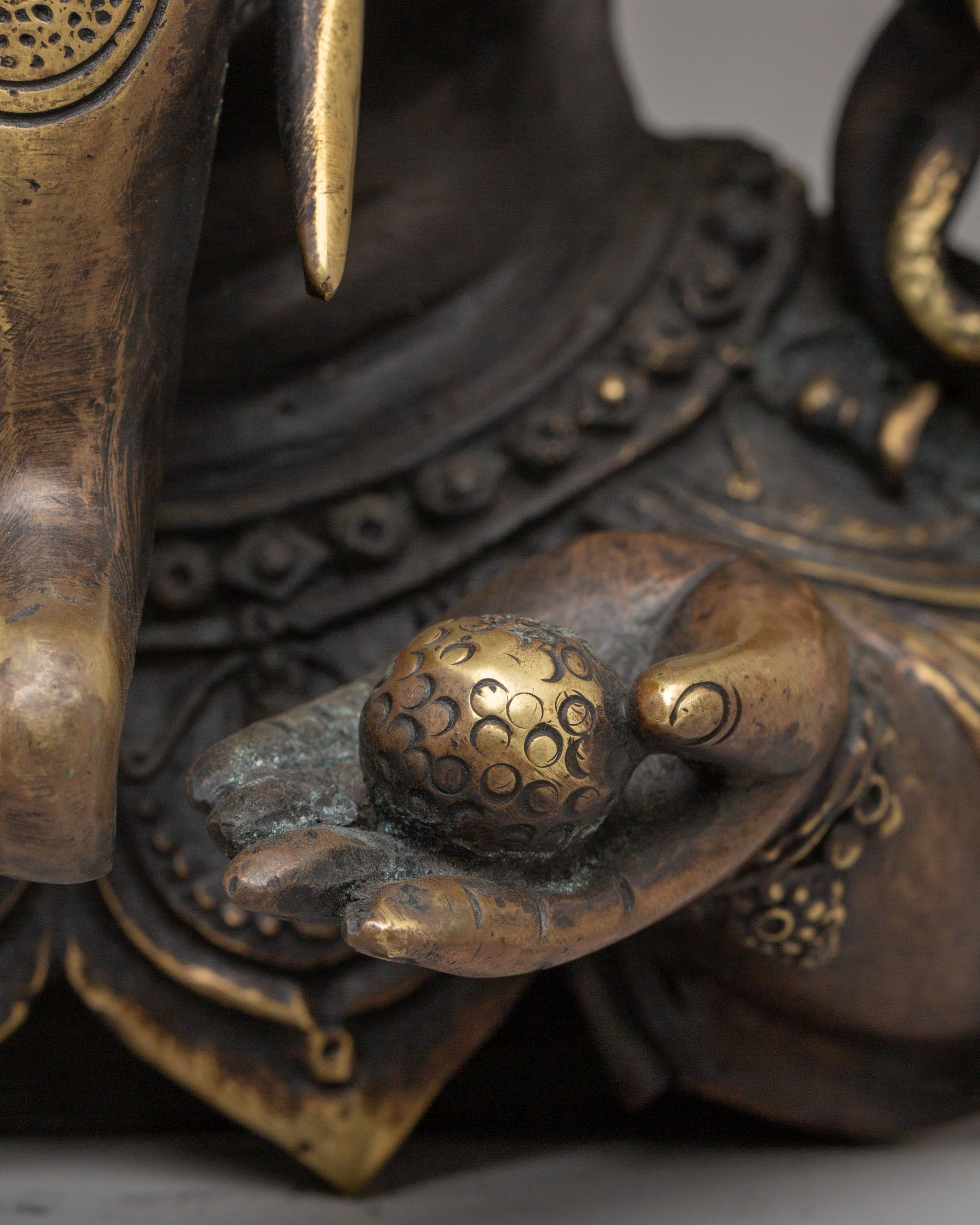 Handmade Ganesh Head for Decor | Traditional Hindu Artwork