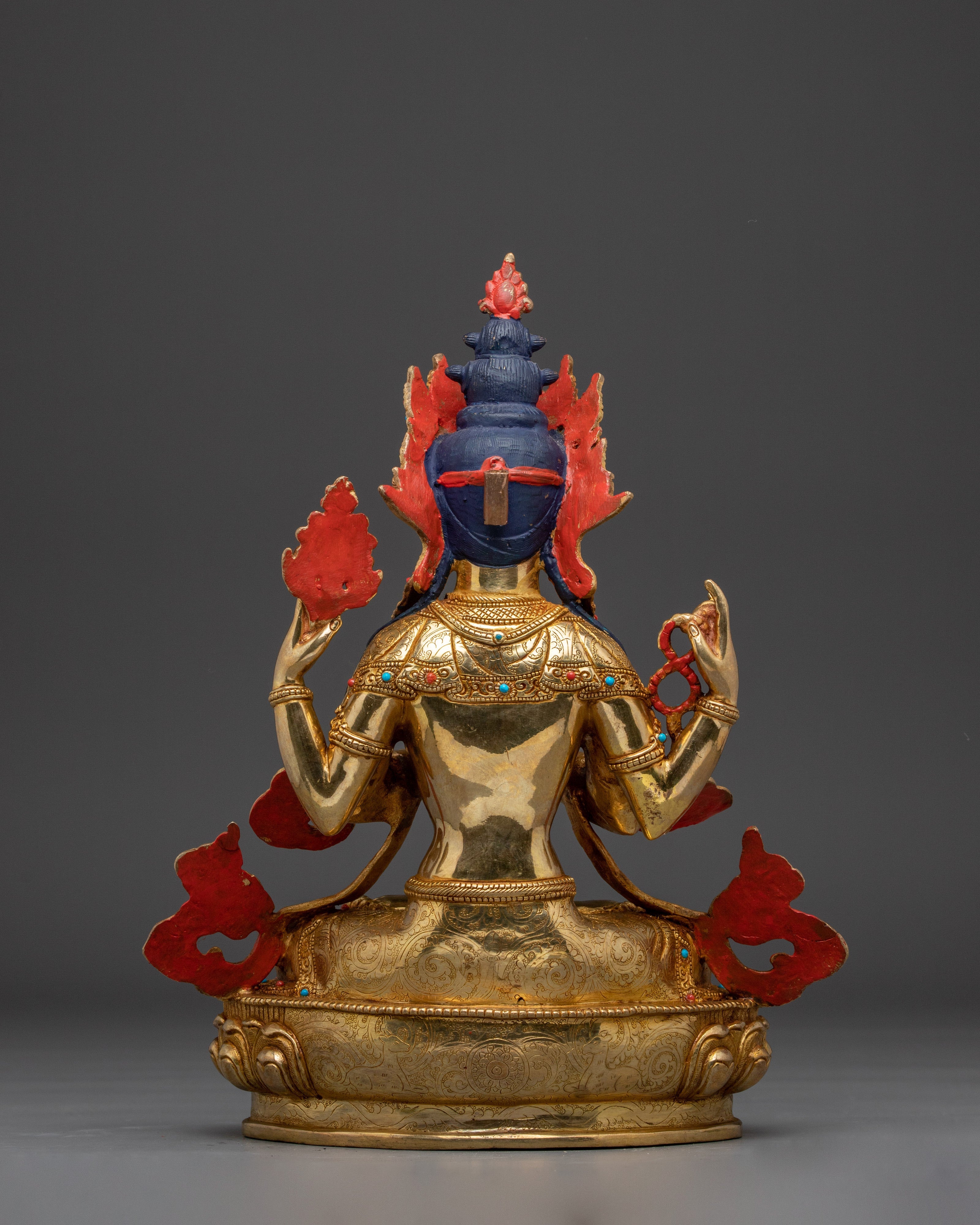 Bodhisattva of Kindness Chenrezig Statue | Avalokiteshvara Artwork
