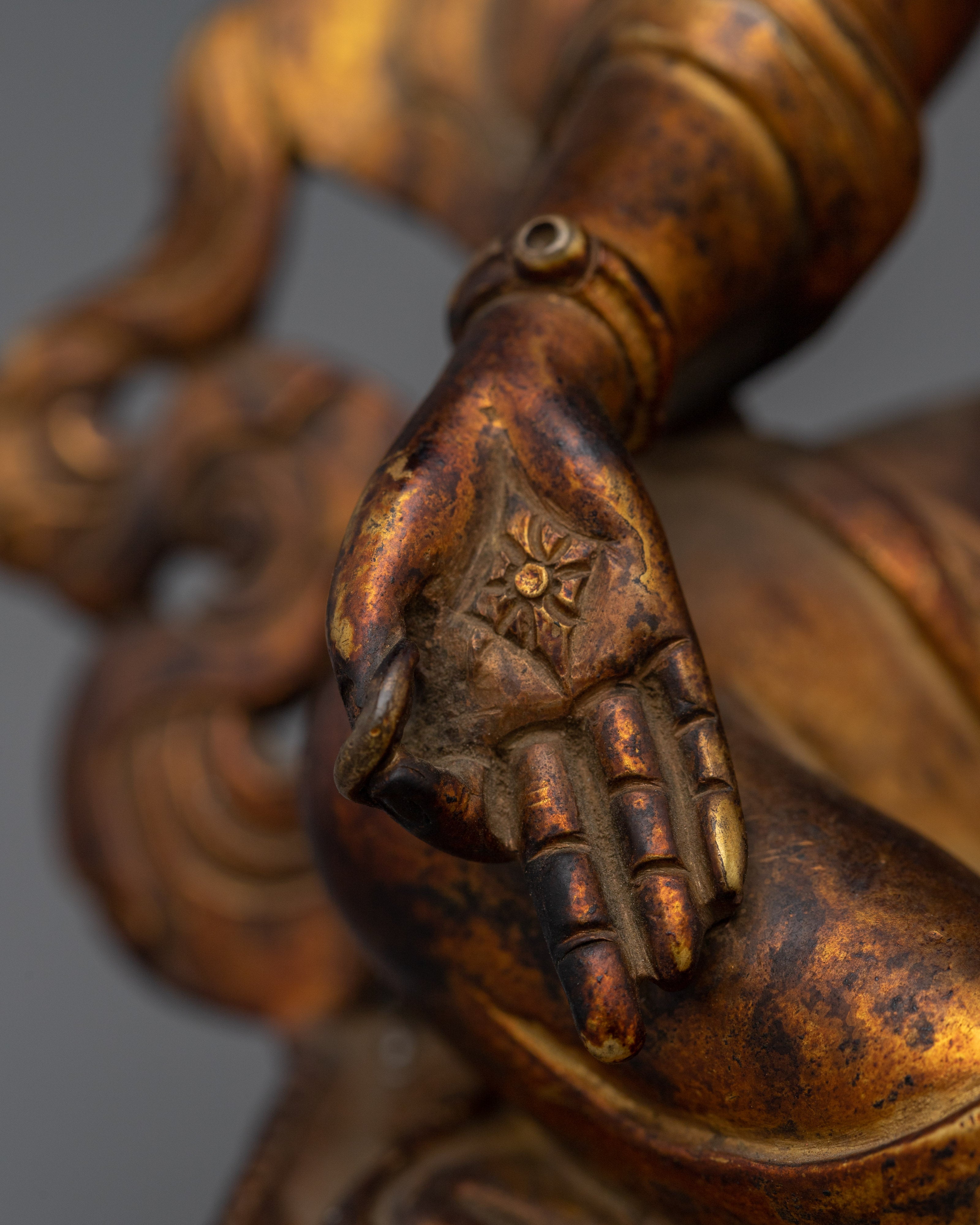 Sacred Green Tara Mother of Liberation | Handcrafted Nepali Meditation Altar Deity