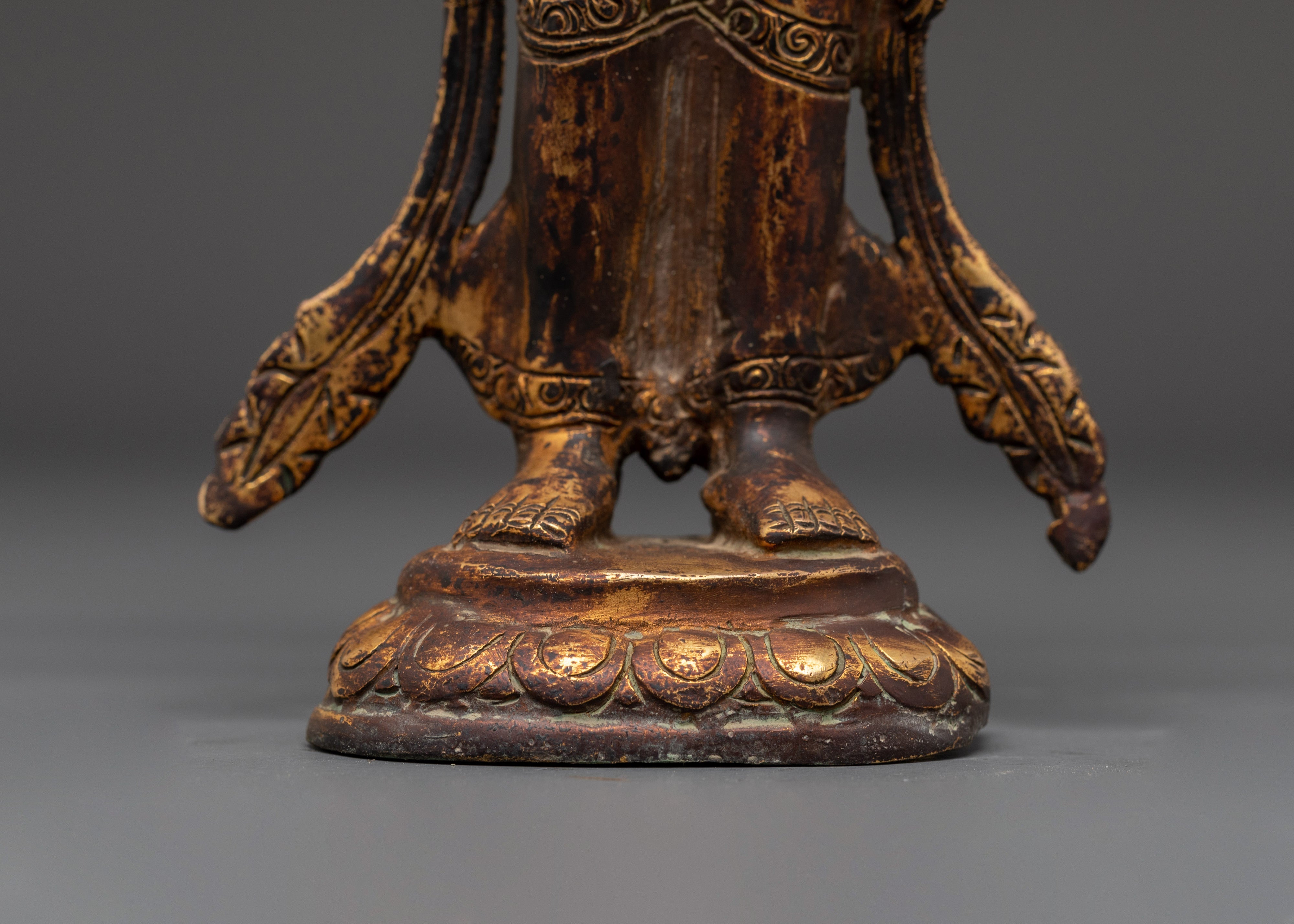 Statue of Standing Lokeshwor | Sacred Altar and Meditation Decor