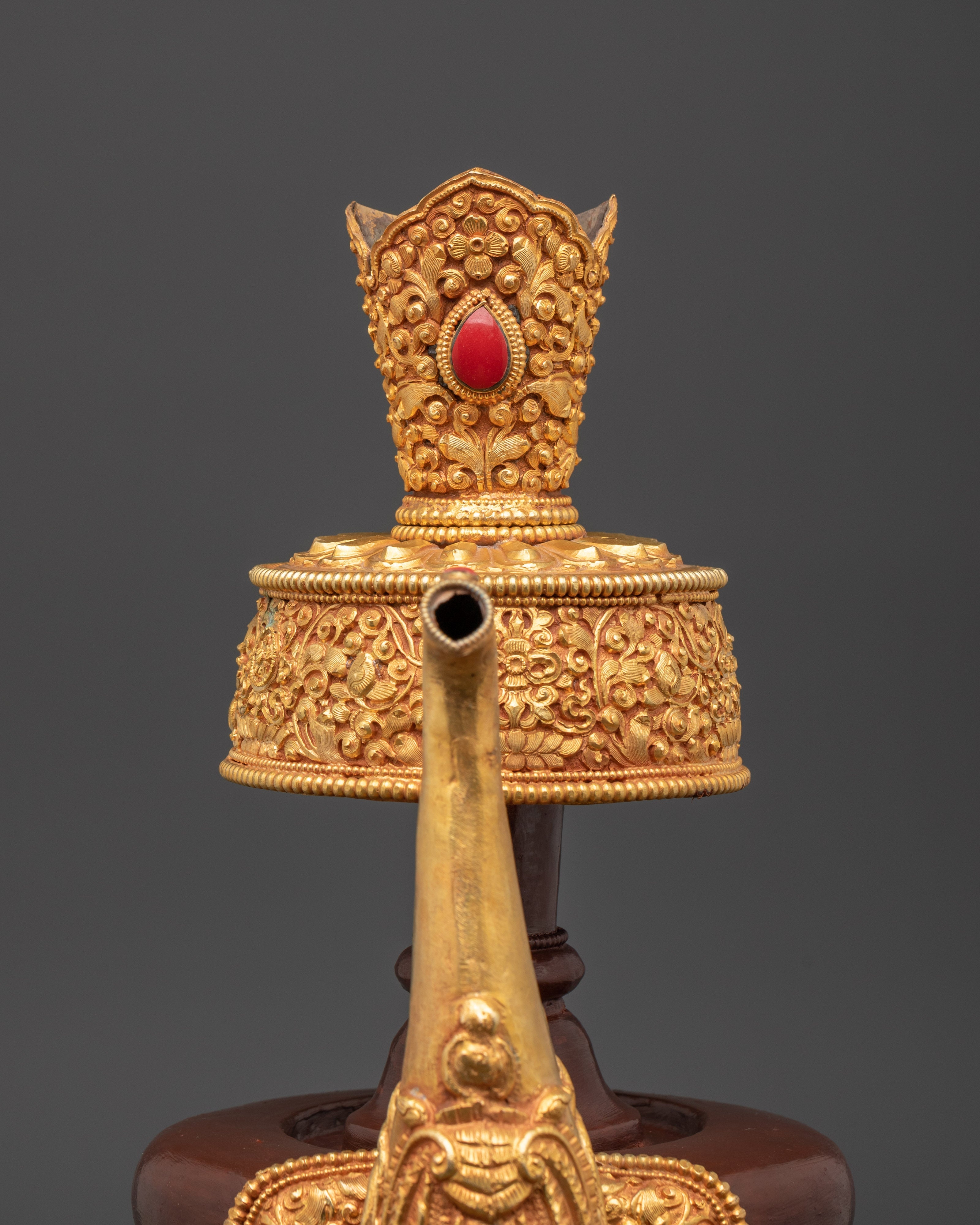 Handcrafted Bhumba Ritual Lamp | A Sacred Tibetan Spiritual Artifact