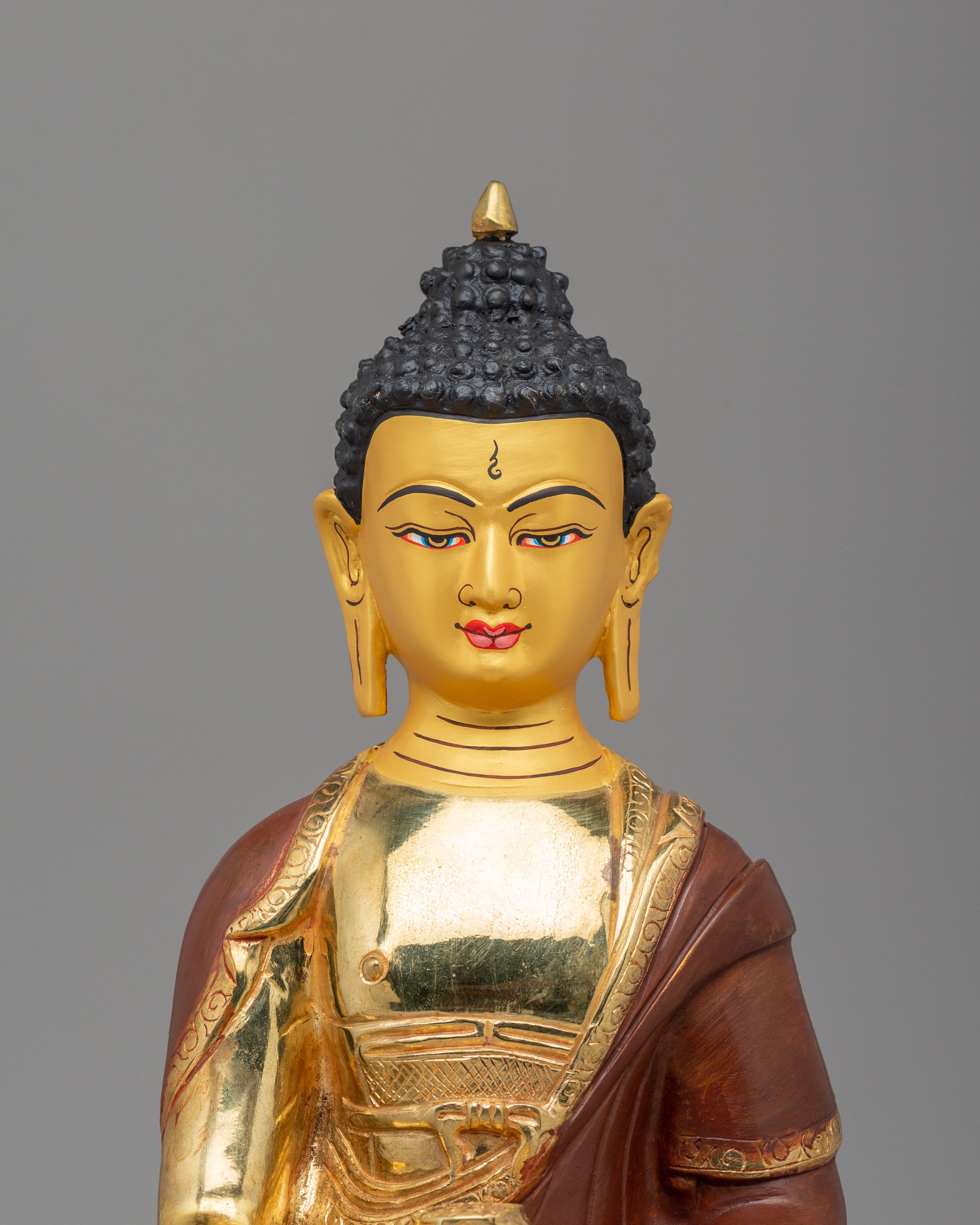 Buddha Dharma Sangha Set Statue | Tibetan Spiritual Art for Meditation and Decor