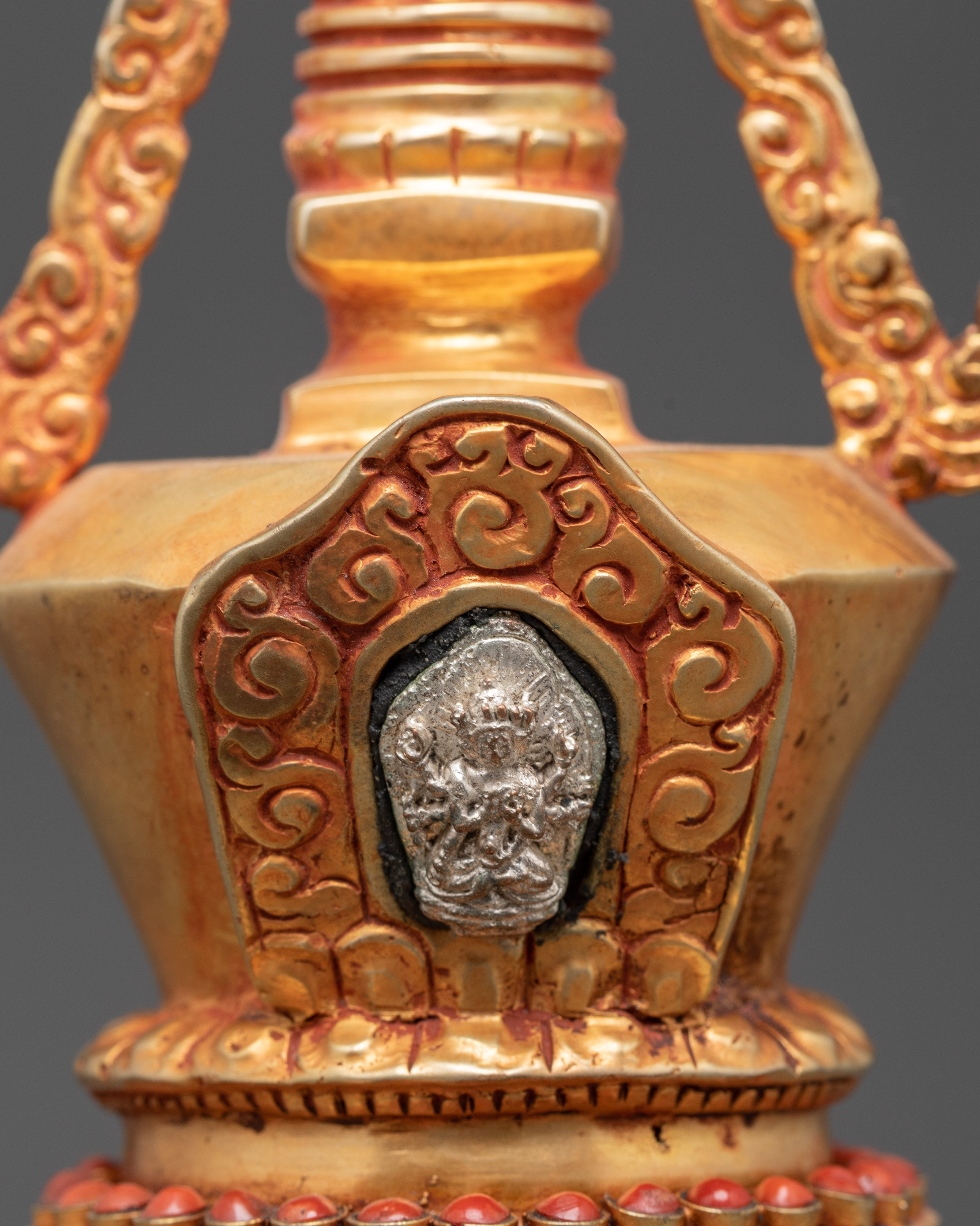 Golden Stupa for Ceremonies | Path to Enlightenment