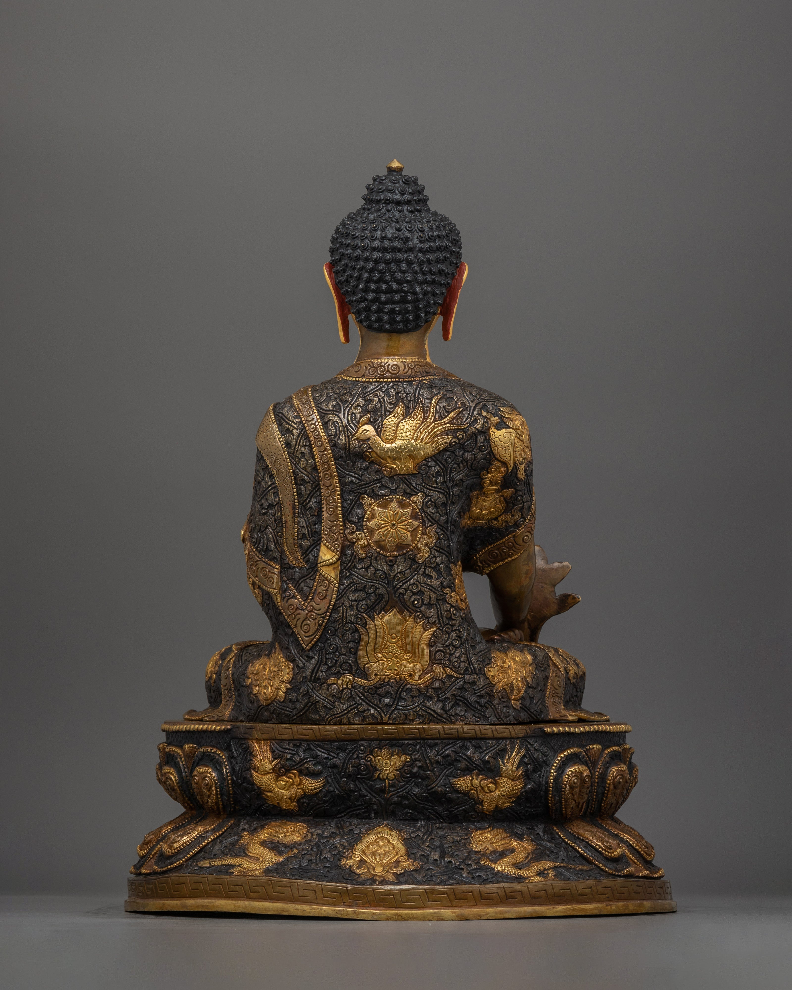 Dhyani Buddha of Medicine Oxidized Figure | The Healer of the Mind and Body