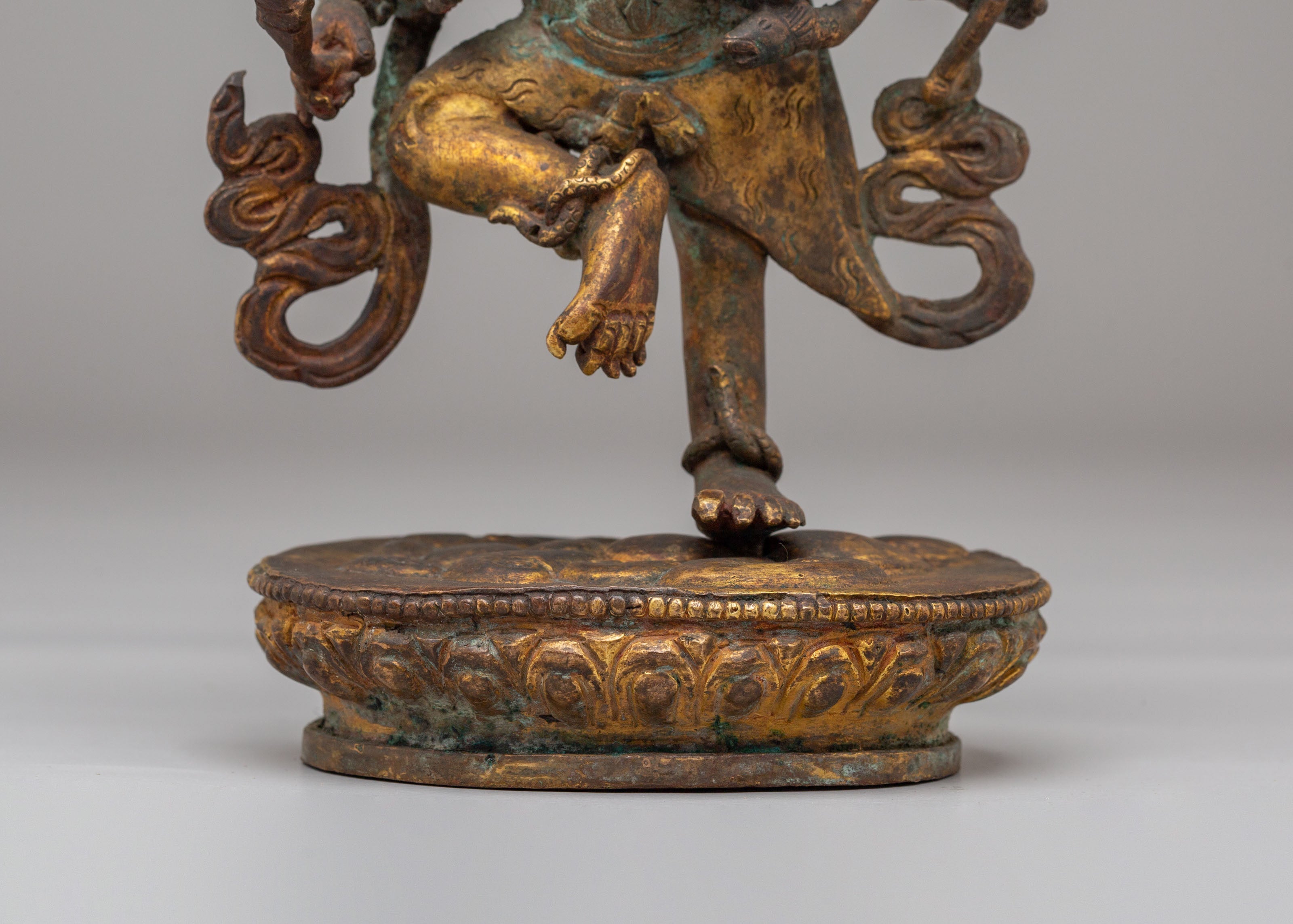 Traditional Ucchusma Figurine | Buddhist Purification Deity