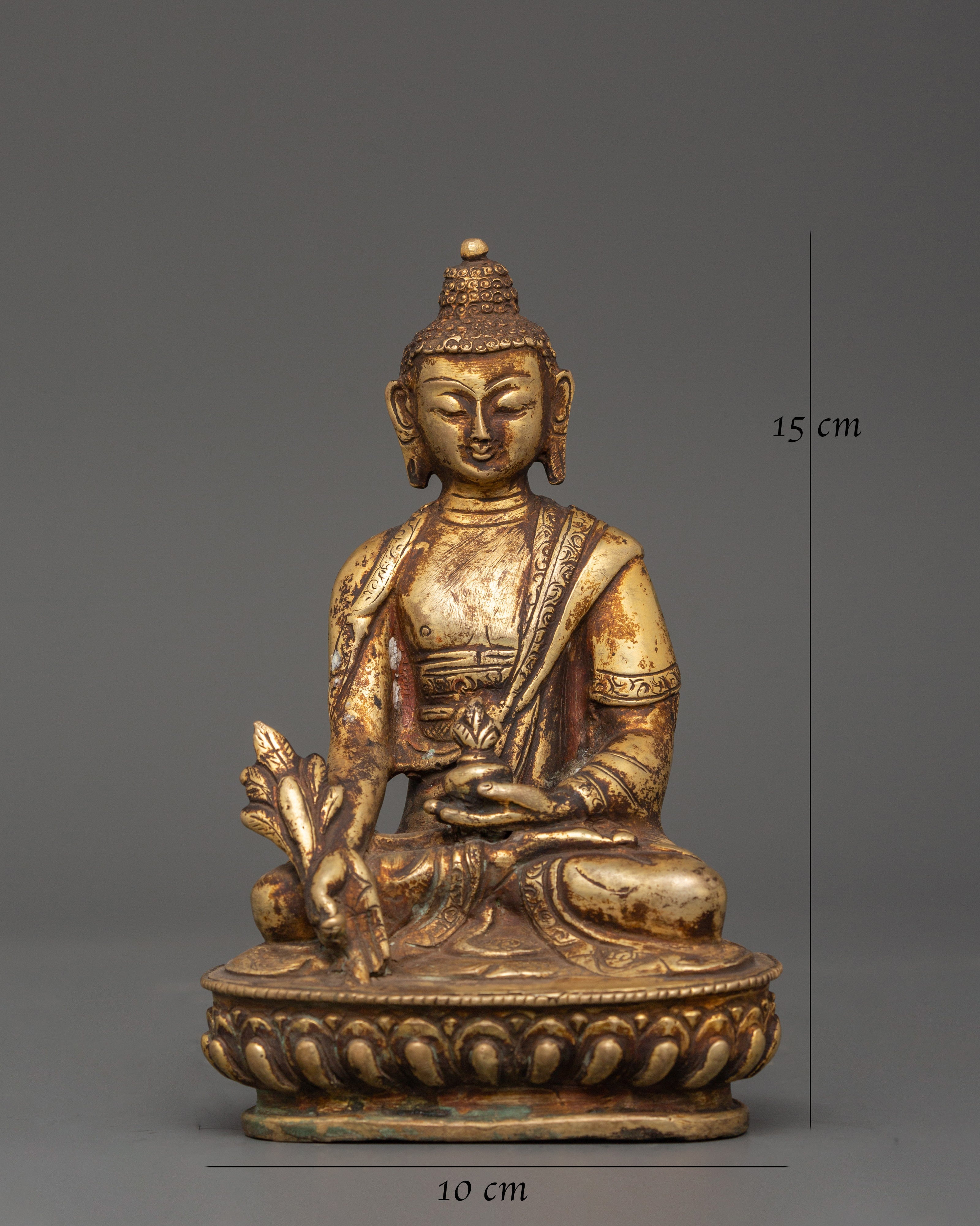 The Medicine Buddha Copper Statue | The Divine Heale