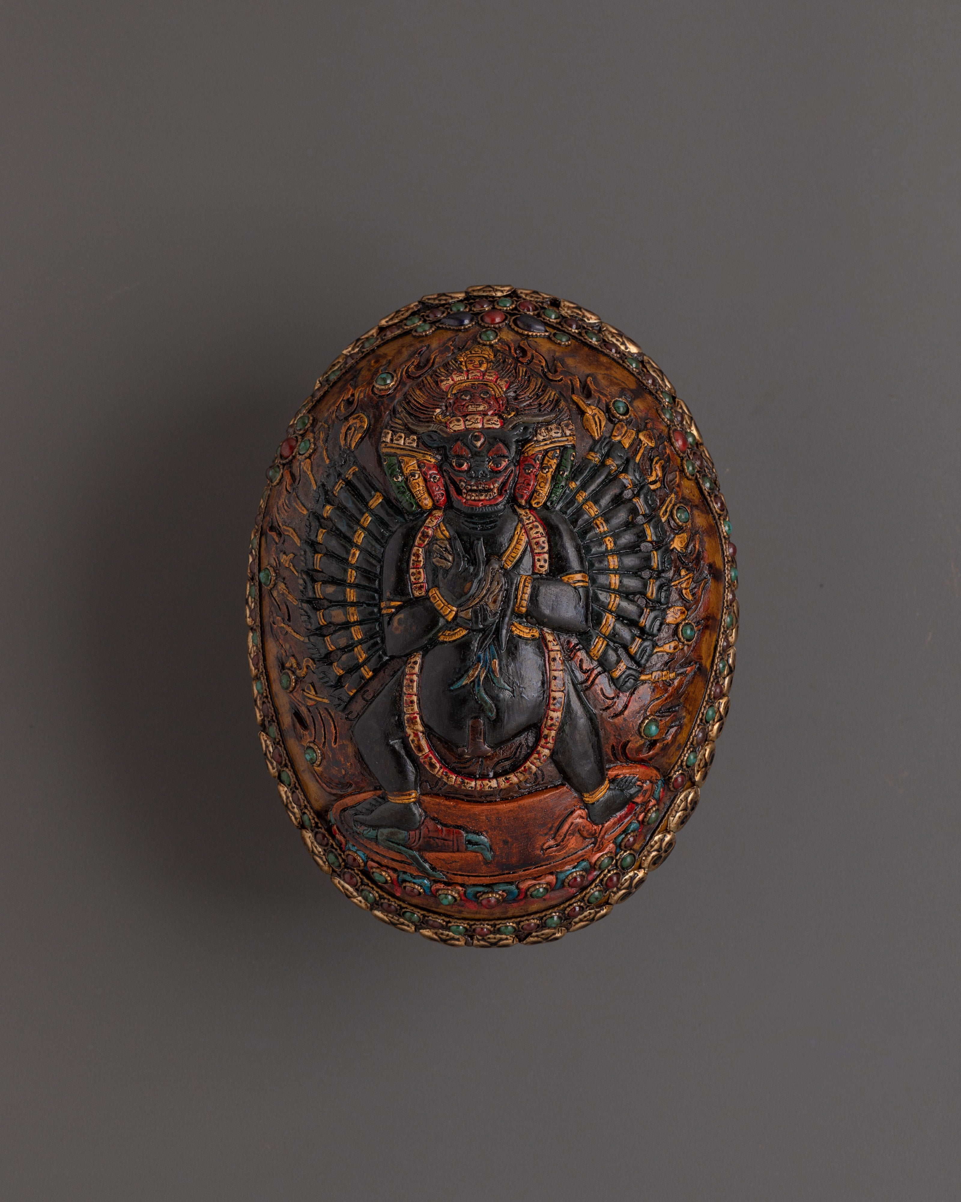 Skull Symbolism Kapala for Tantric Rituals and Spiritual Offerings