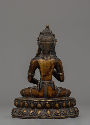 Handcrafted Vajrasattva Statue | Tibetan Buddhist Deity