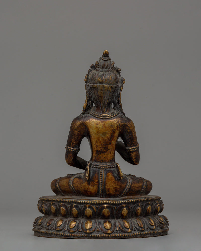 Handcrafted Vajrasattva Statue | Tibetan Buddhist Deity