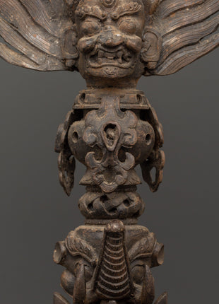 Mahakala Phurba Sacred Item | Wrathful Iron Ritual Dagger