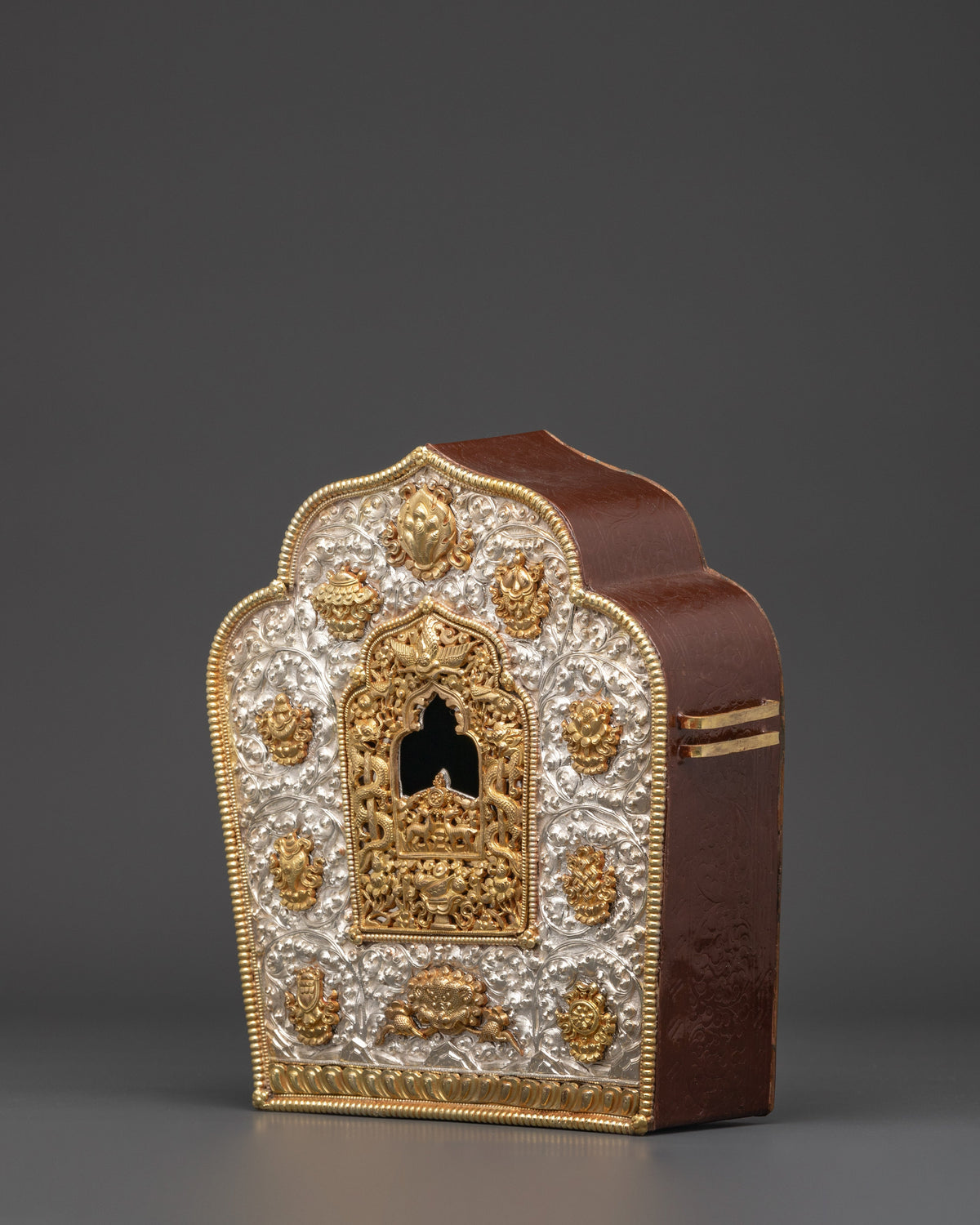 Handmade Dharma Ghau Box | Sacred Tibetan Buddhist Amulet