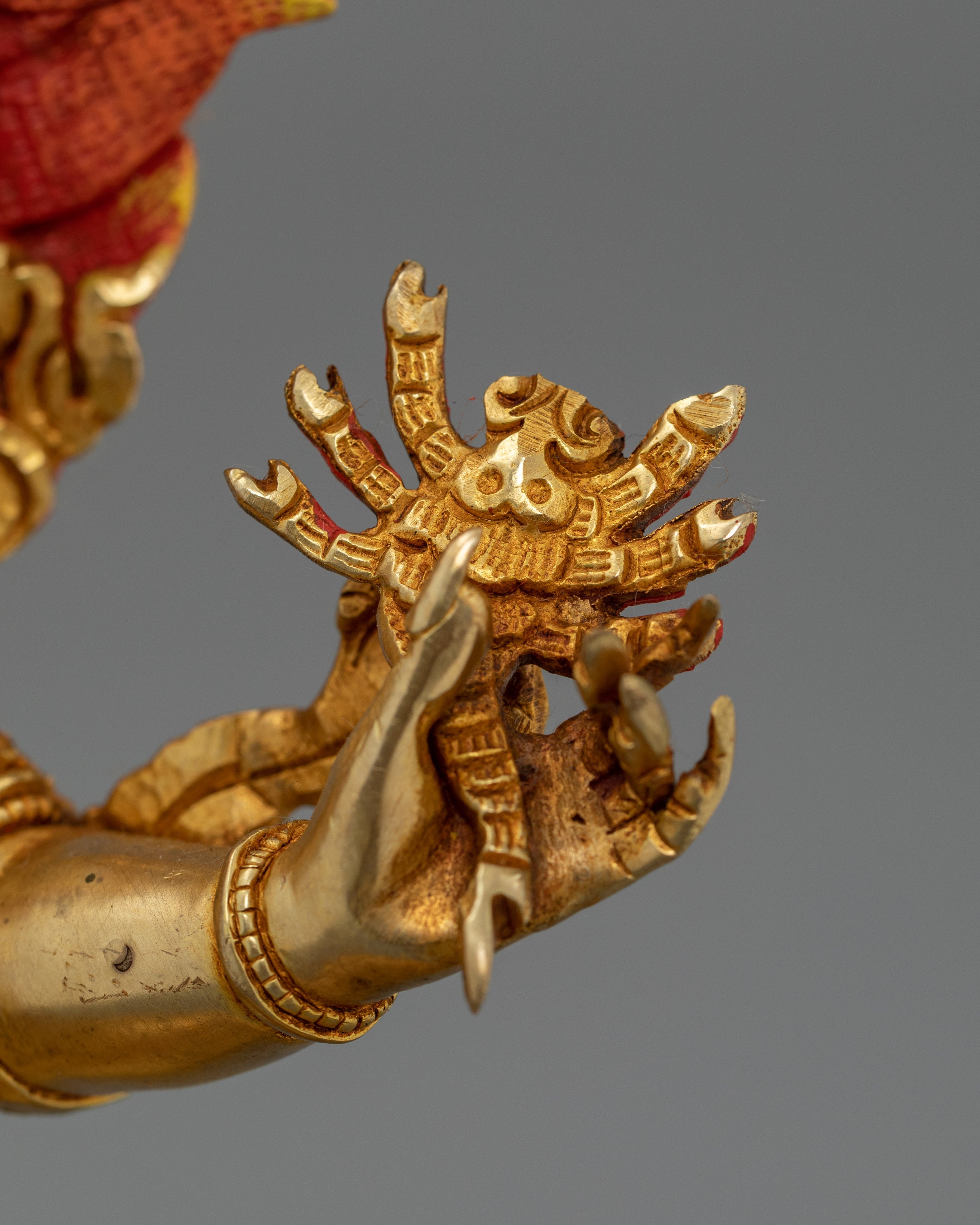 Protector Deity Guru Dragpo Statue | Wrathful manifestation of Padmasambhava