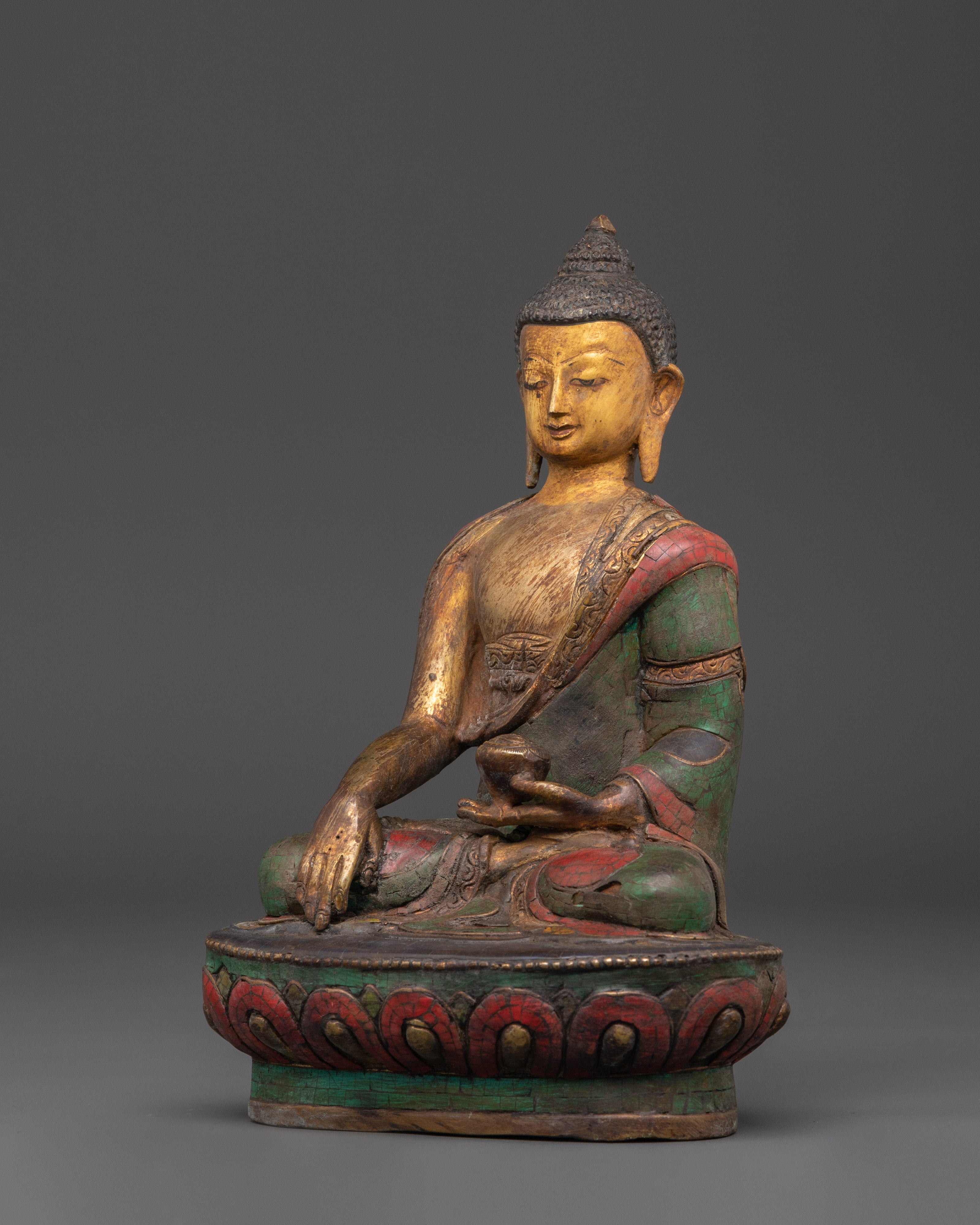 Enlightenment of Shakyamuni Buddha Statue |  Idol for Meditation & Home Decor