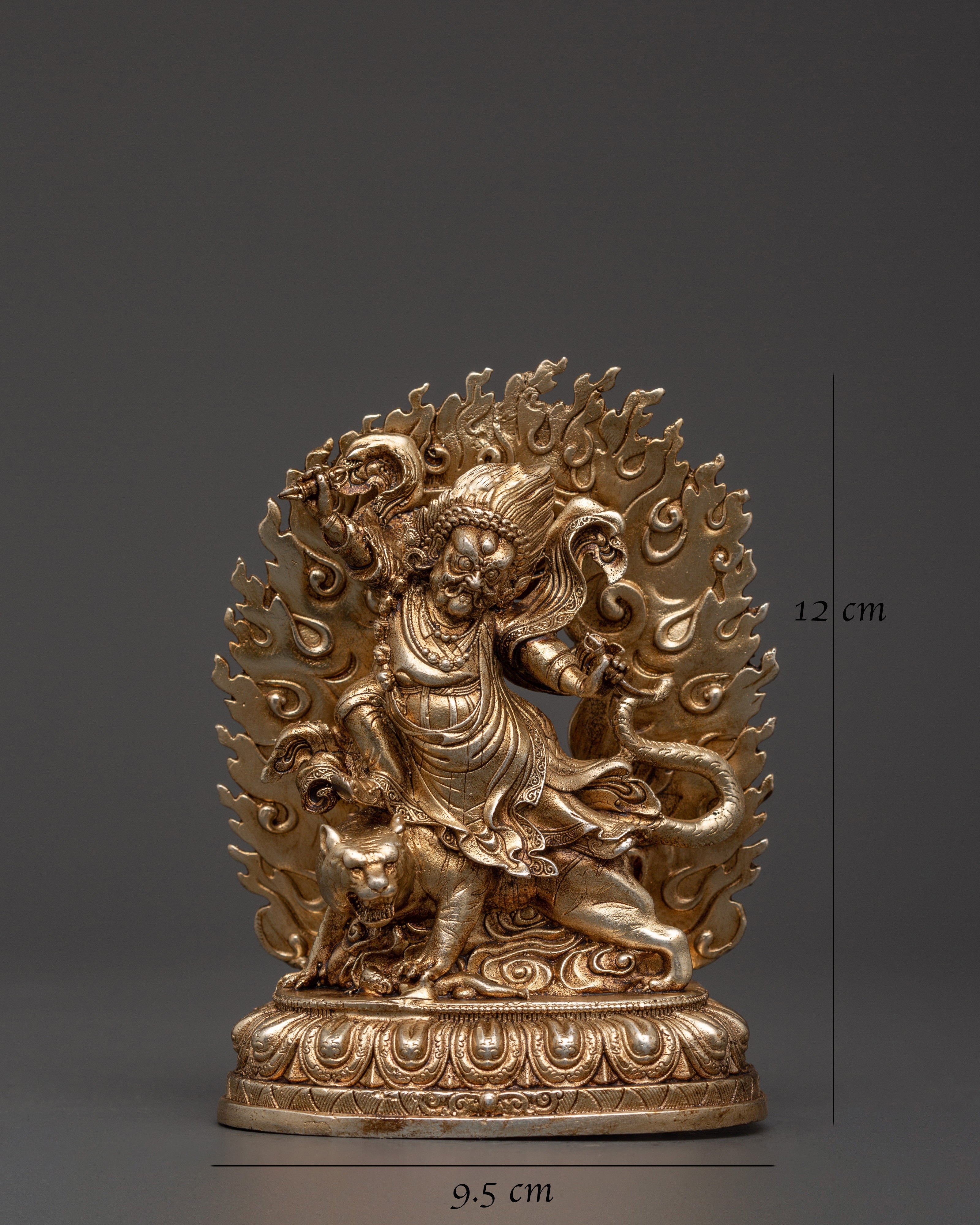 Guru Dorje Drollo Sculpture | A Fierce Statue for Your Spiritual Practice