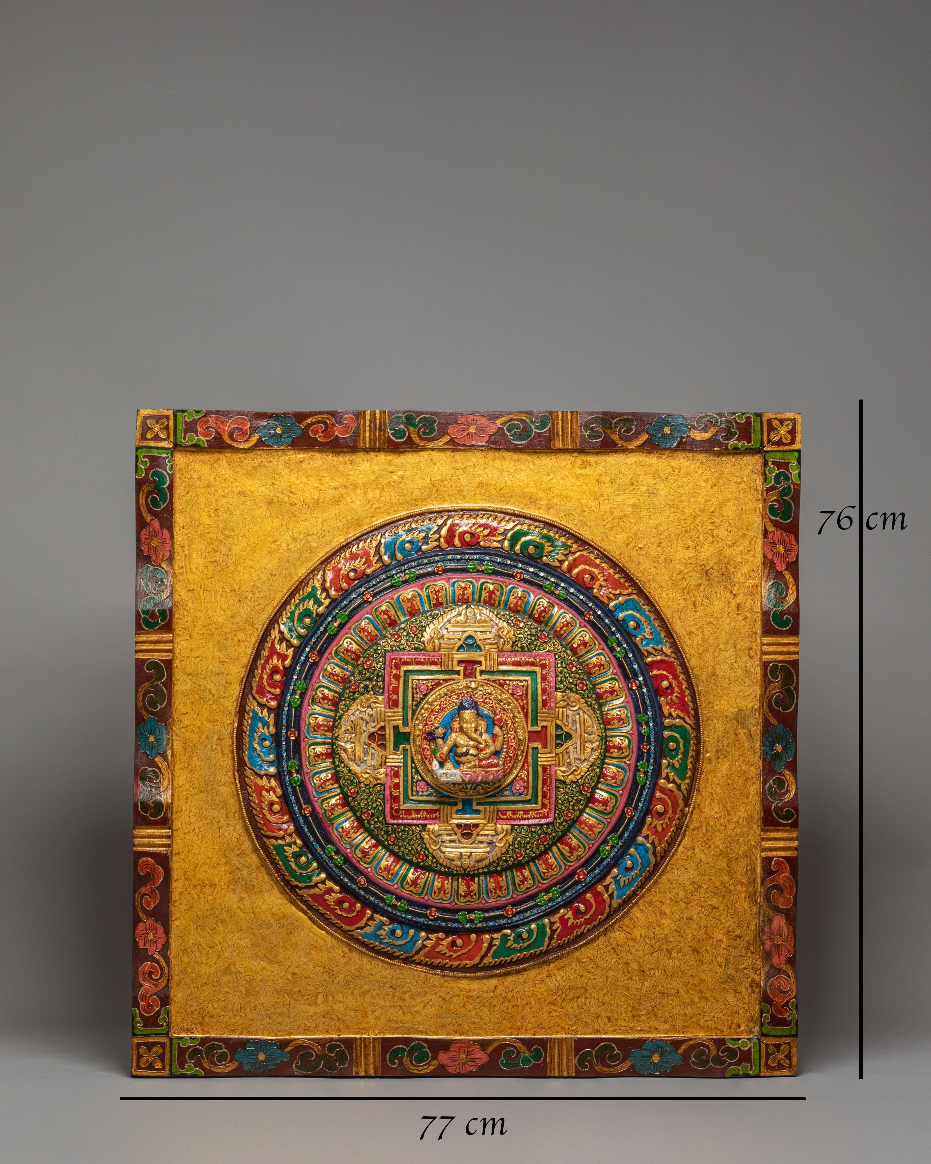 Sacred Ganesh Wall Hanging | Divine Guidance and Prosperity