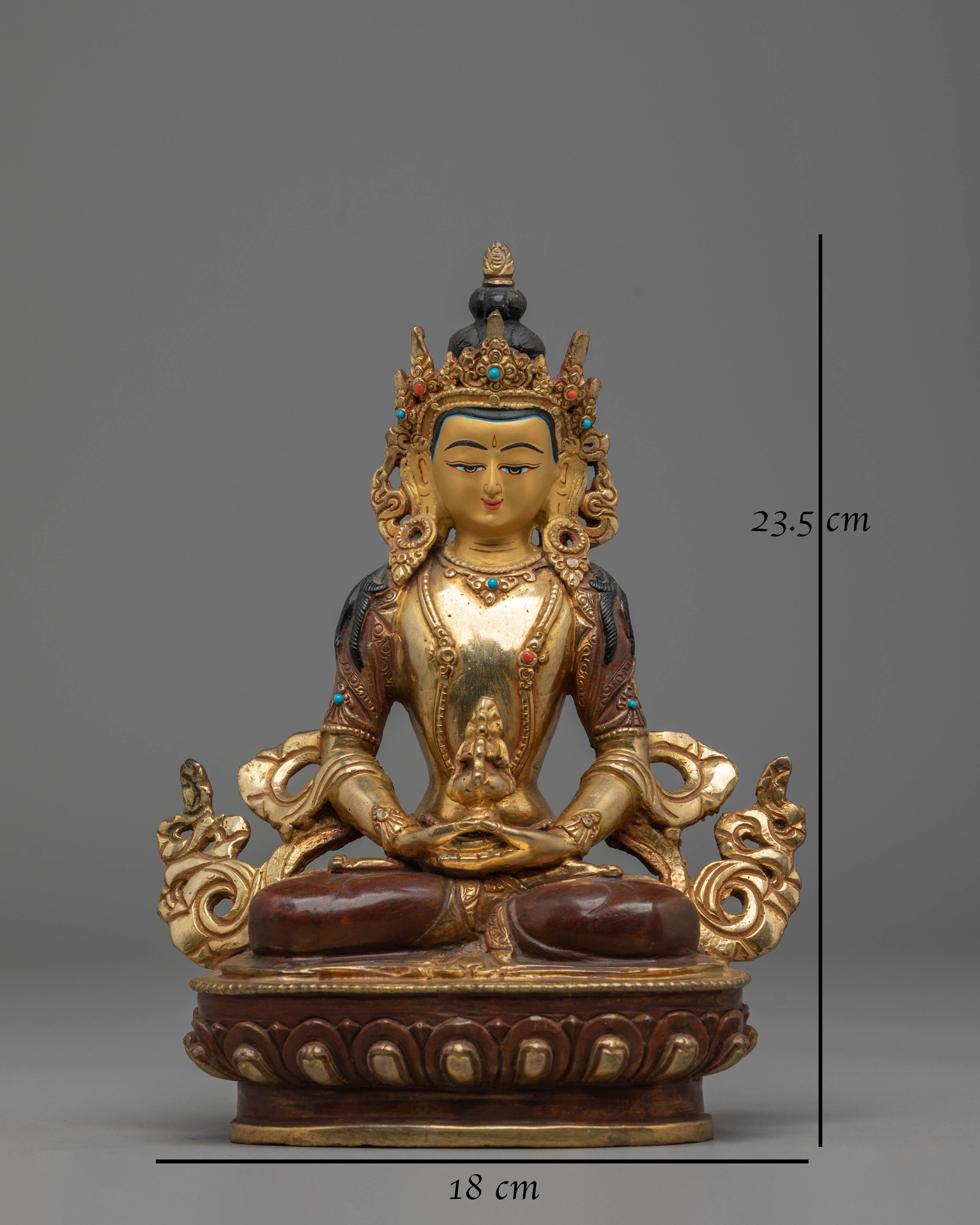 Tibetan Sculpture of Amitayus