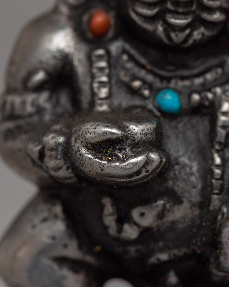 Prosperity Deity Black Dzambhala | Sacred Buddhist Wealth Deity