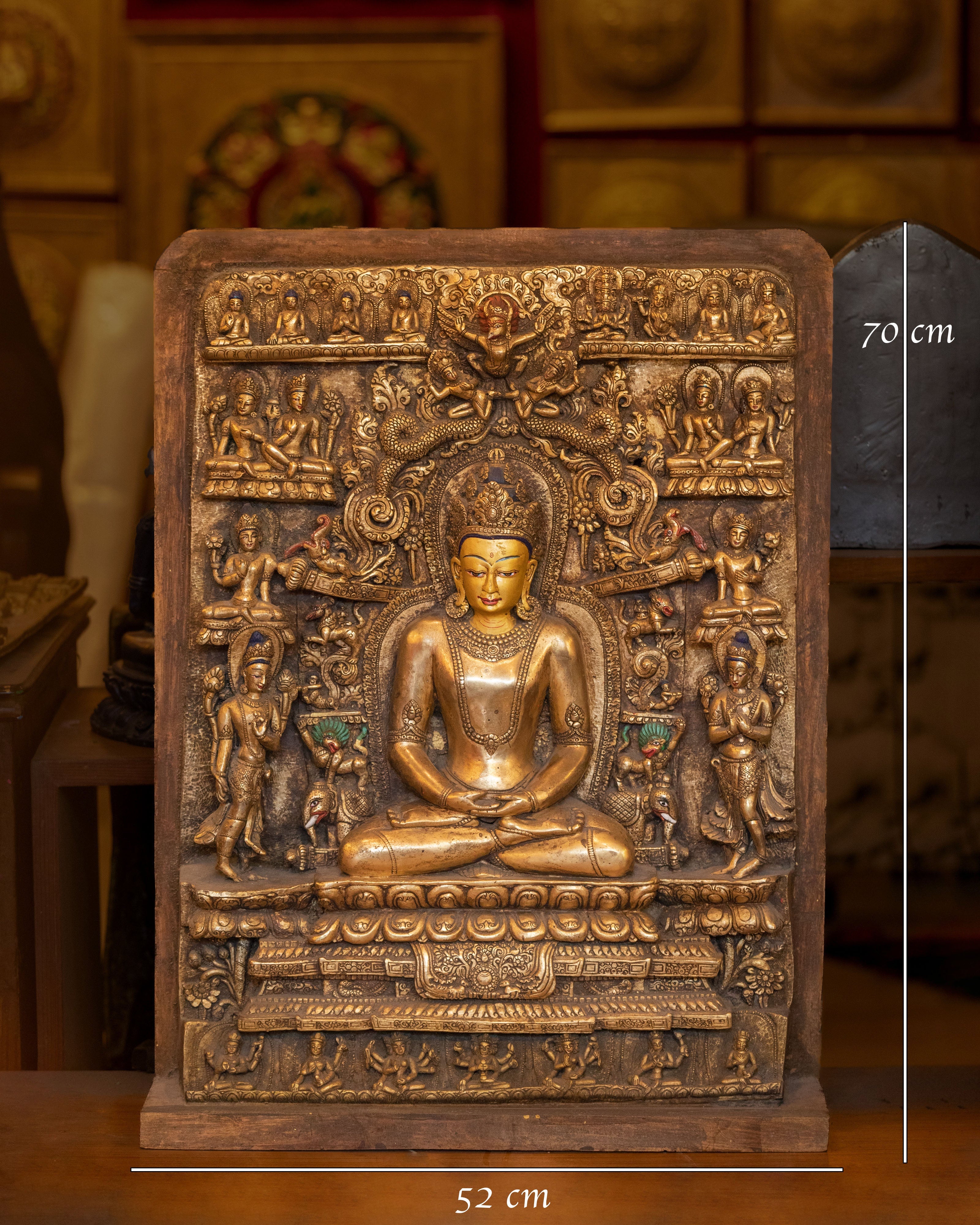 Divine Amitayus Artwork | Buddha of Infinite Light