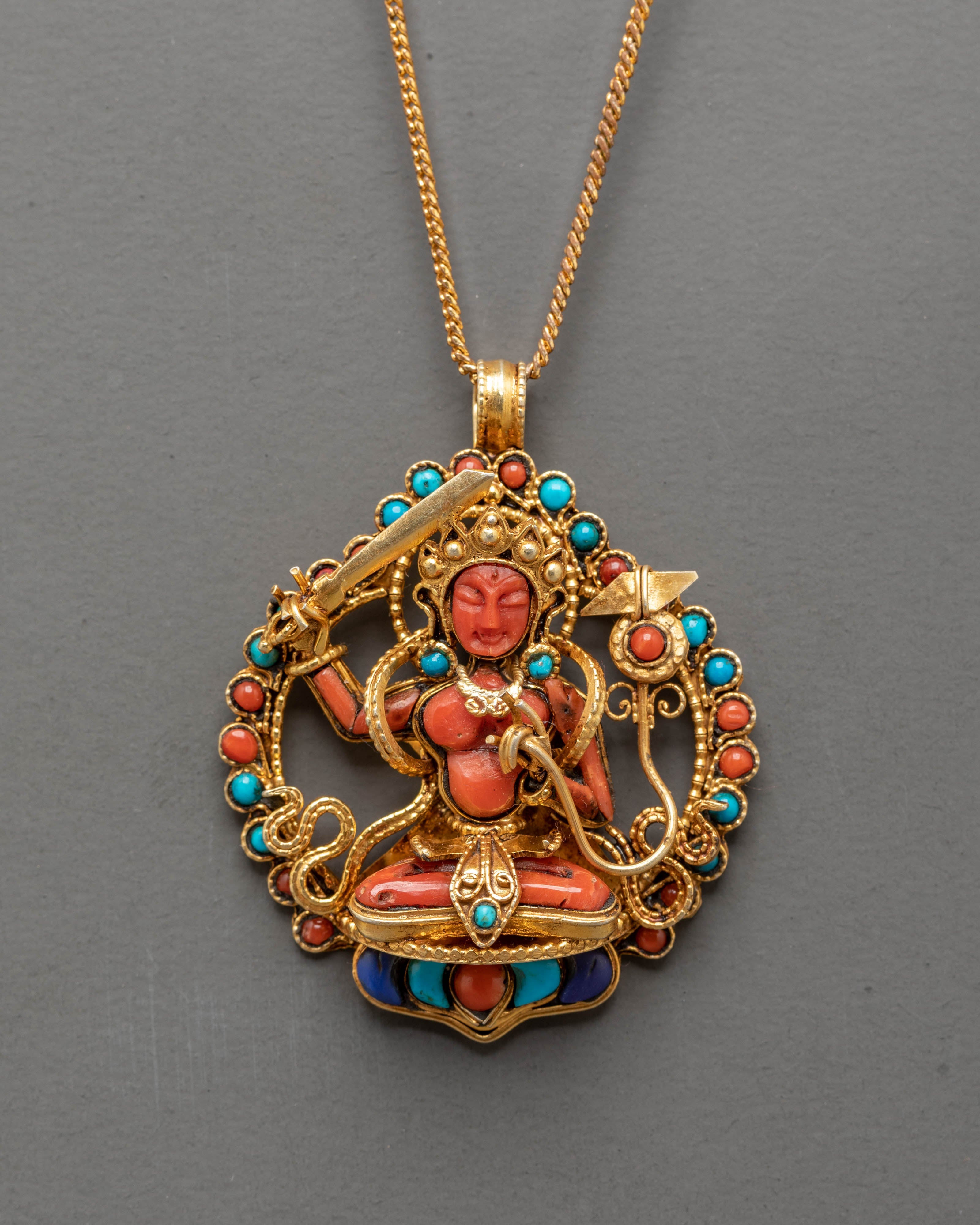 Handmade Protection Deities Locket | Spiritual Protection and Devotional Use