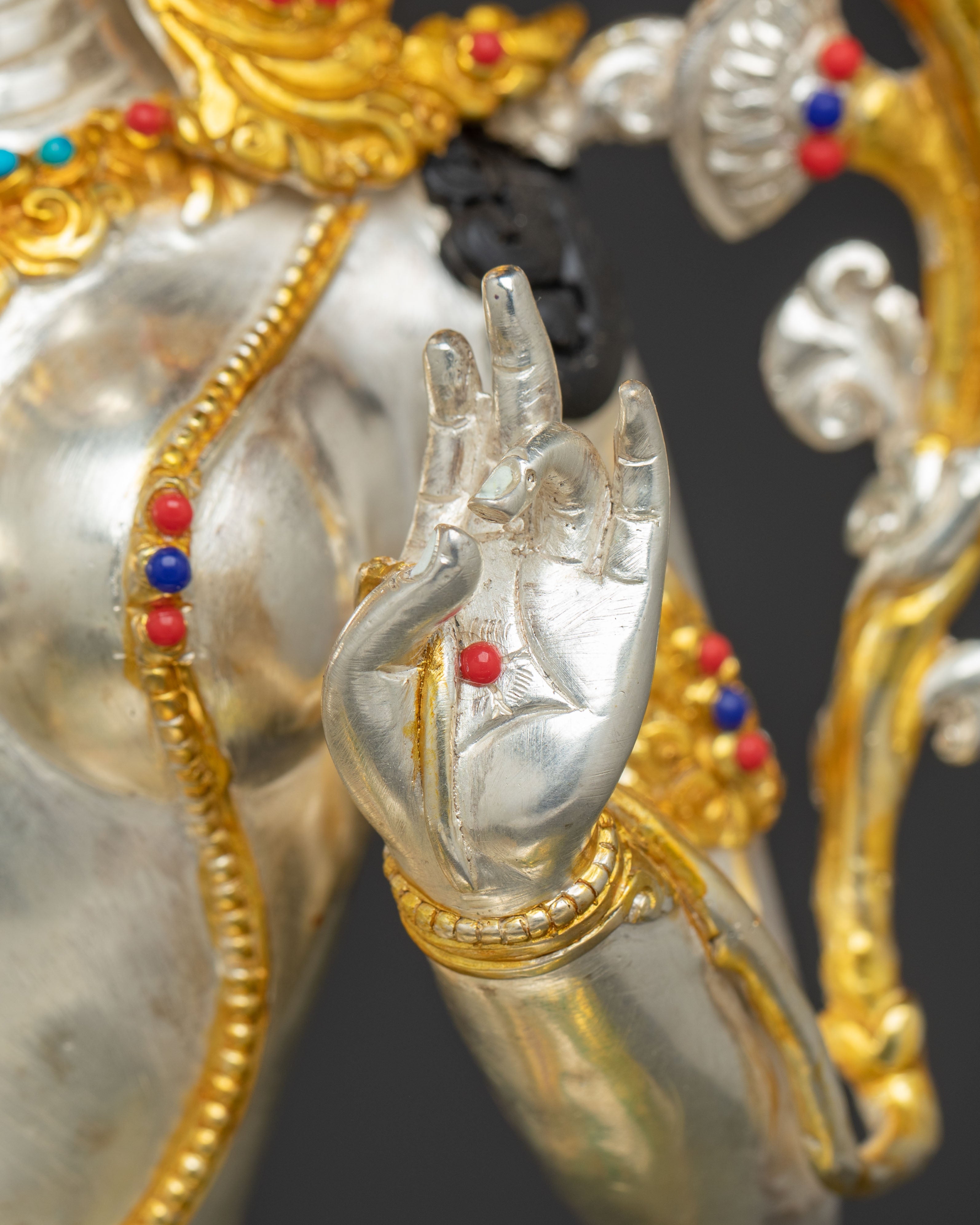 39cm Green Tara Statue | Symbol of Prosperity and Protection