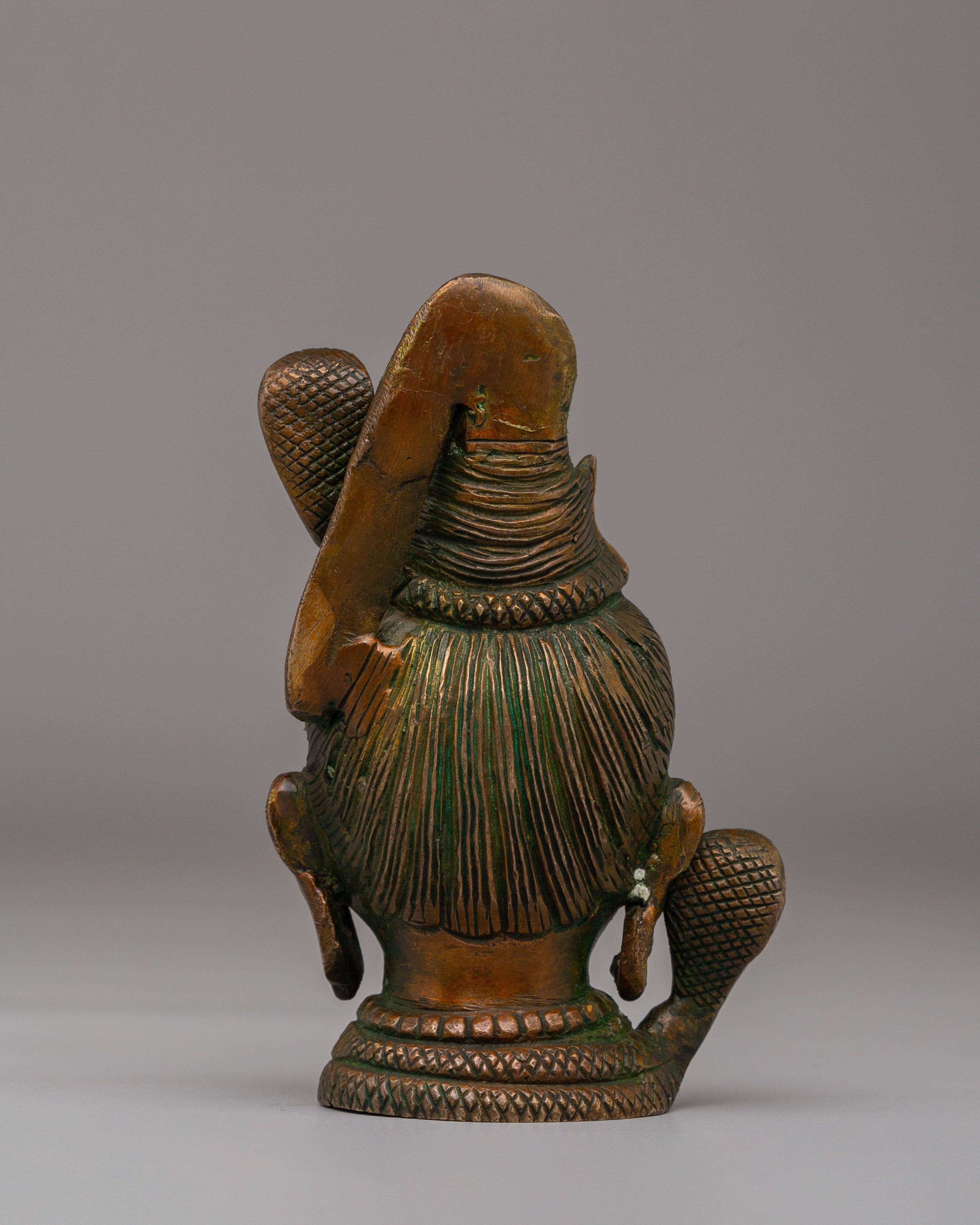 Handmade Shiva Head | Lord Shiva Brass Sculpture