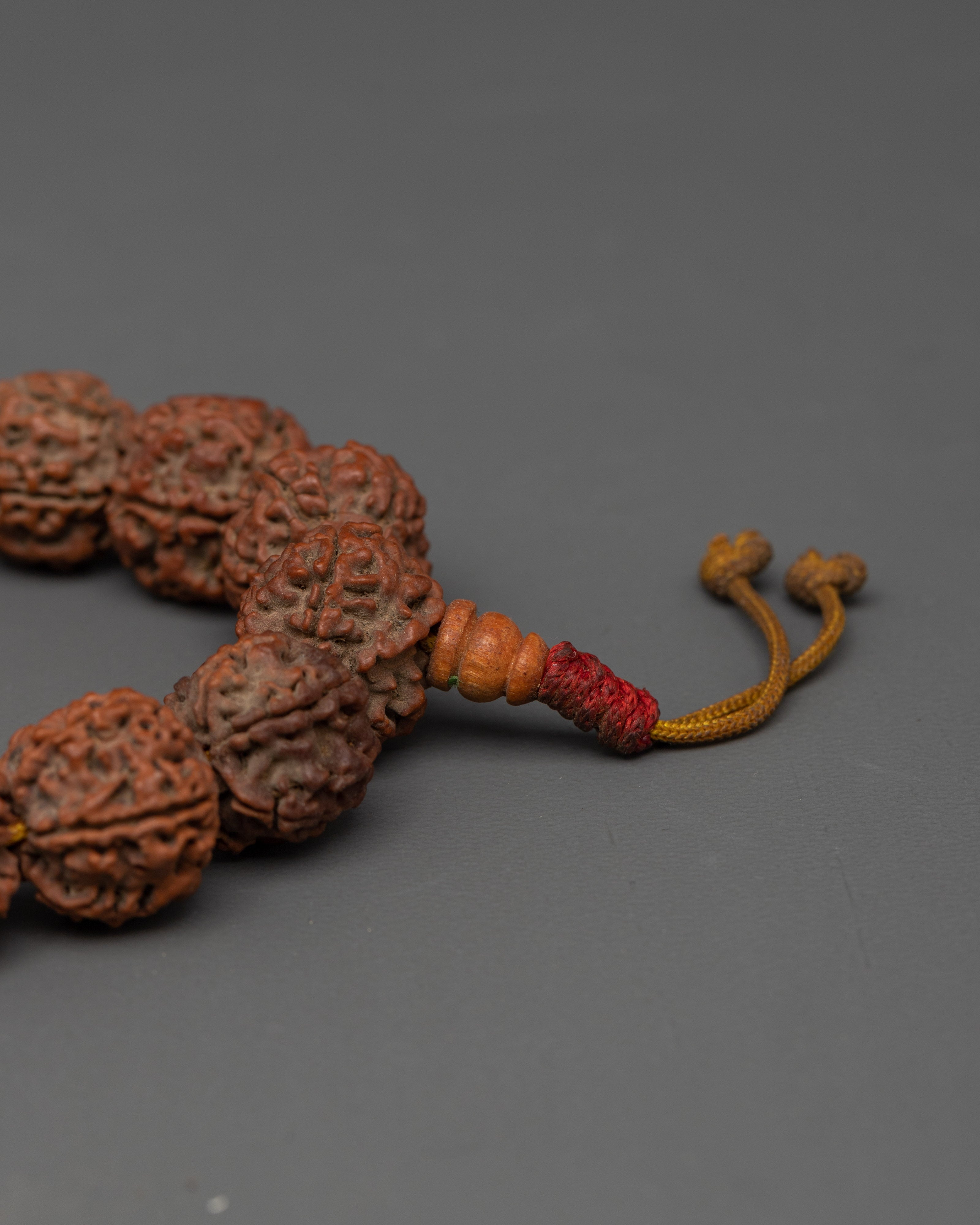 Artificial Rudraksha Bracelet | Handcrafted Spiritual Mala Beads