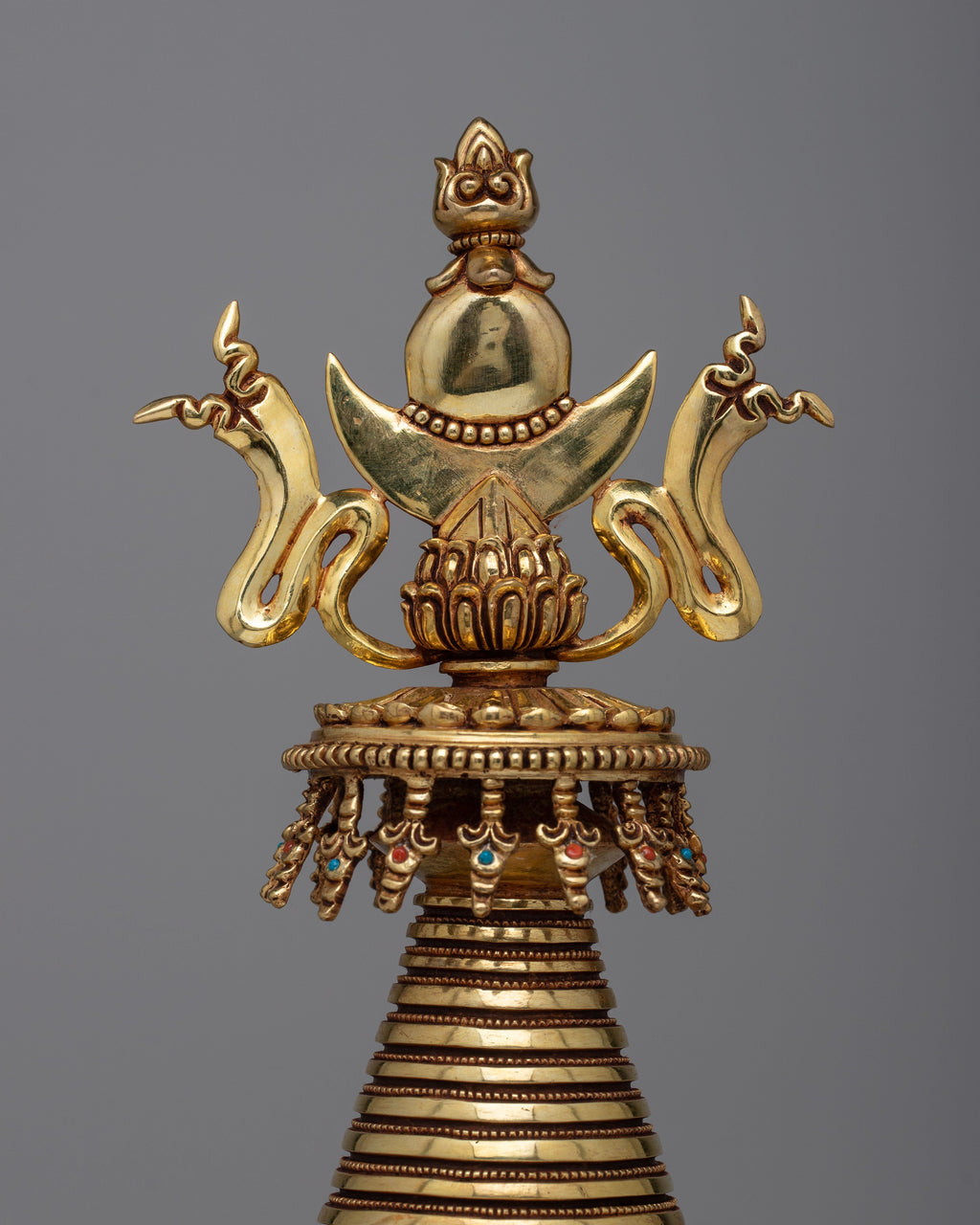 Tibetan Style Kadampa Chaitya Stupa | Symbol of Enlightenment and Spir