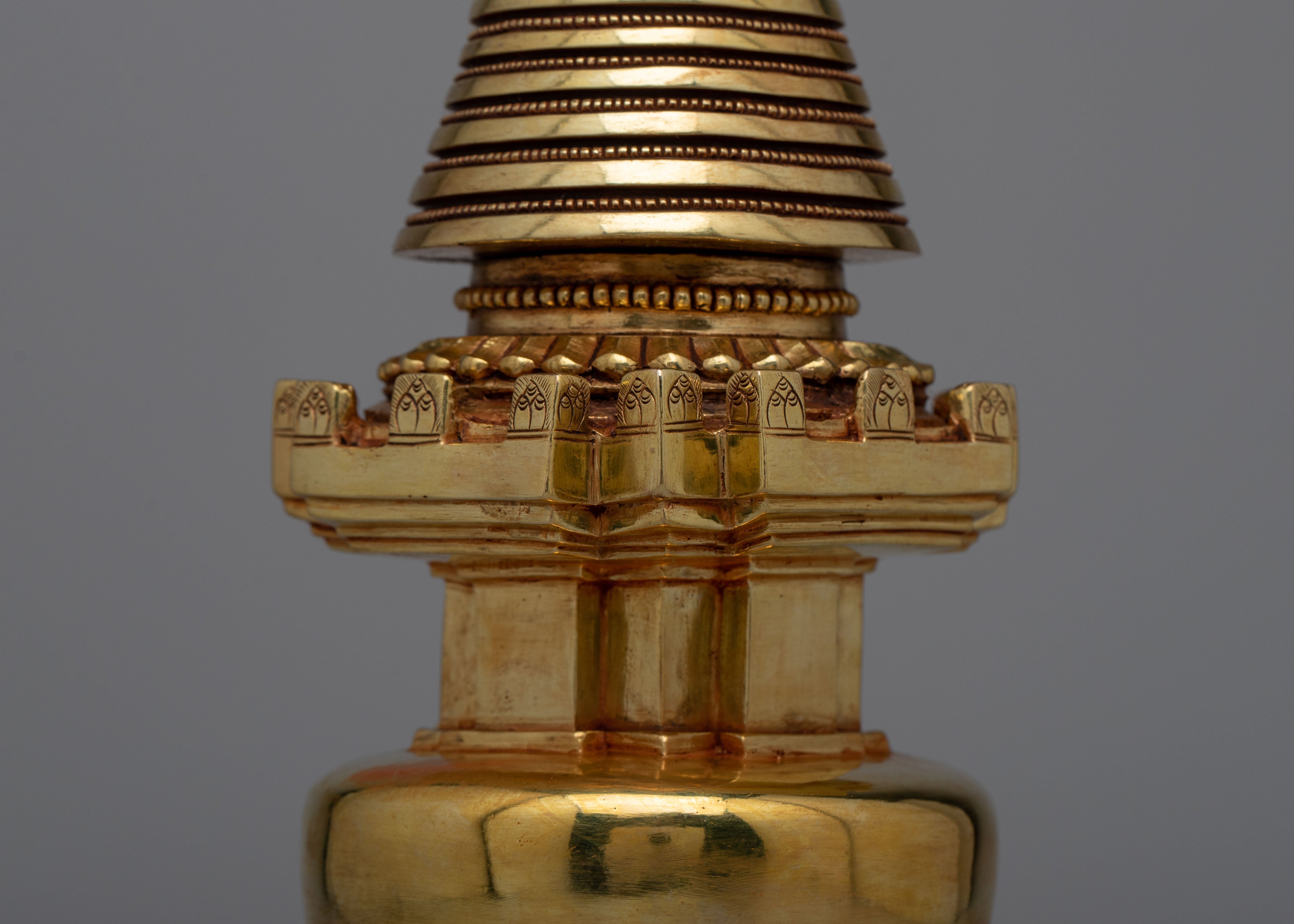 Tibetan Style Kadampa Chaitya Stupa | Symbol of Enlightenment and Spiritual Connection