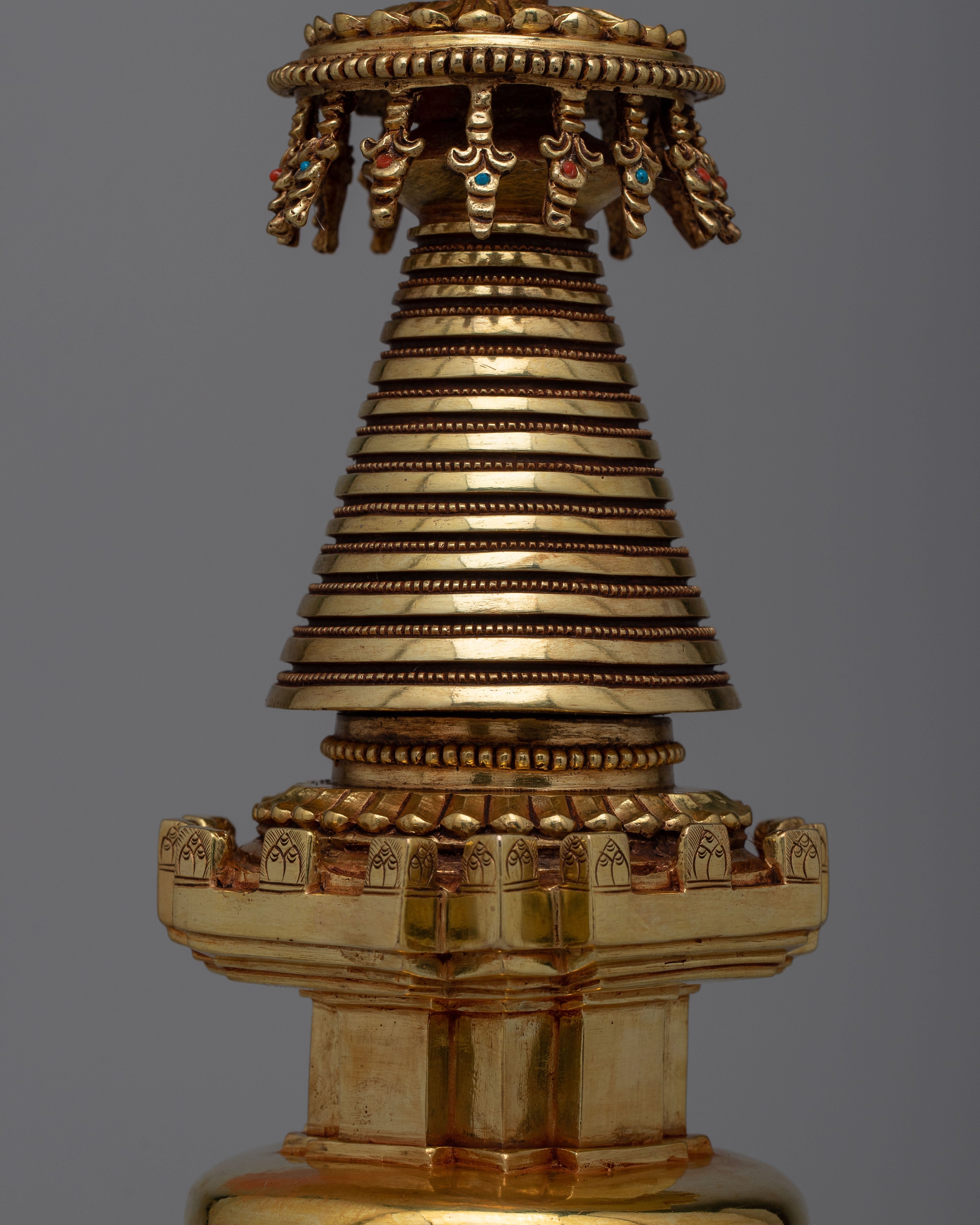 Tibetan Style Kadampa Chaitya Stupa | Symbol of Enlightenment and Spiritual Connection