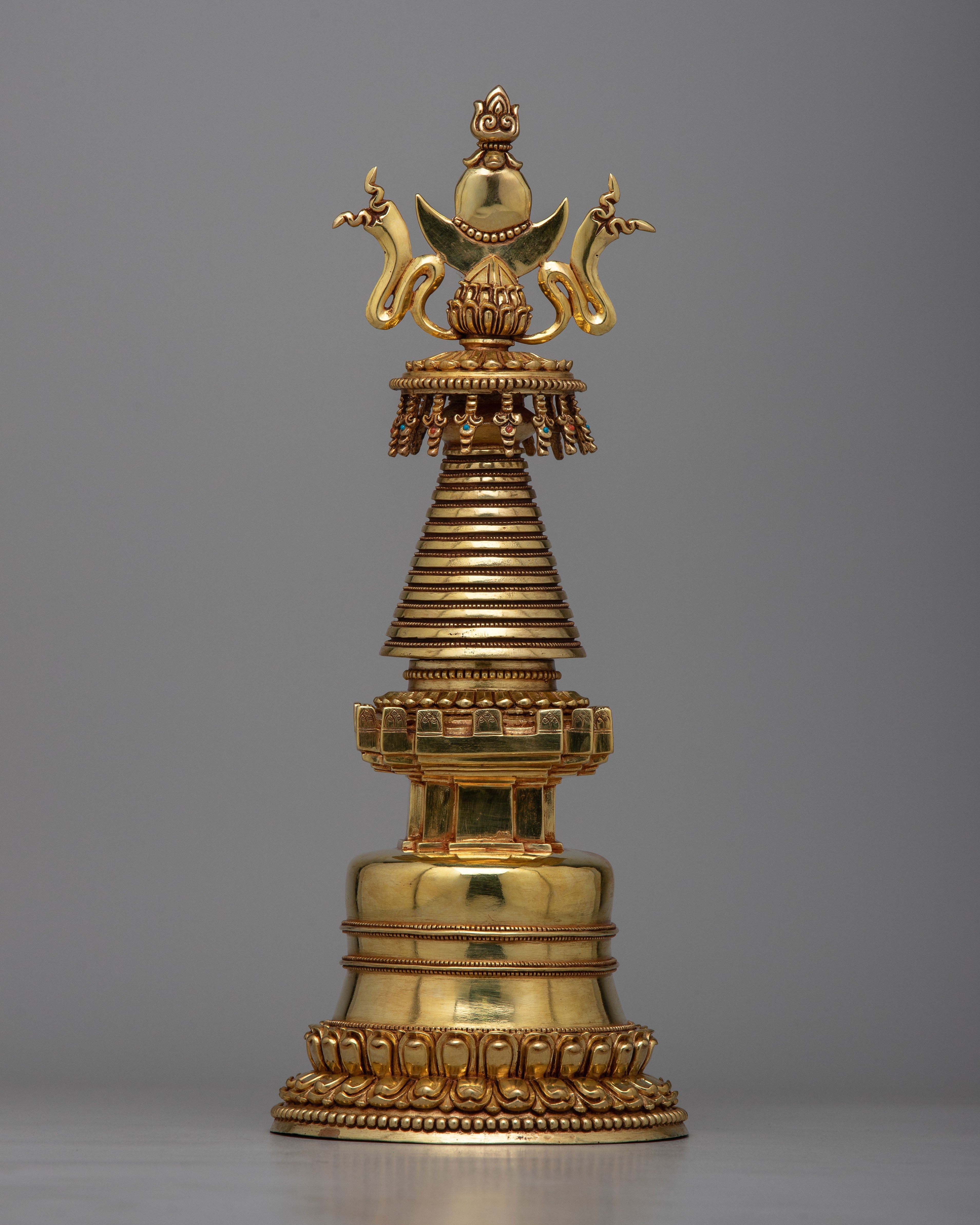 Tibetan Style Kadampa Chaitya Stupa | Symbol of Enlightenment and Spiritual Connection