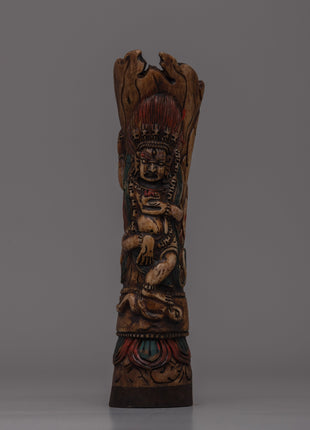 Handcrafted Mahakala Deity Statue