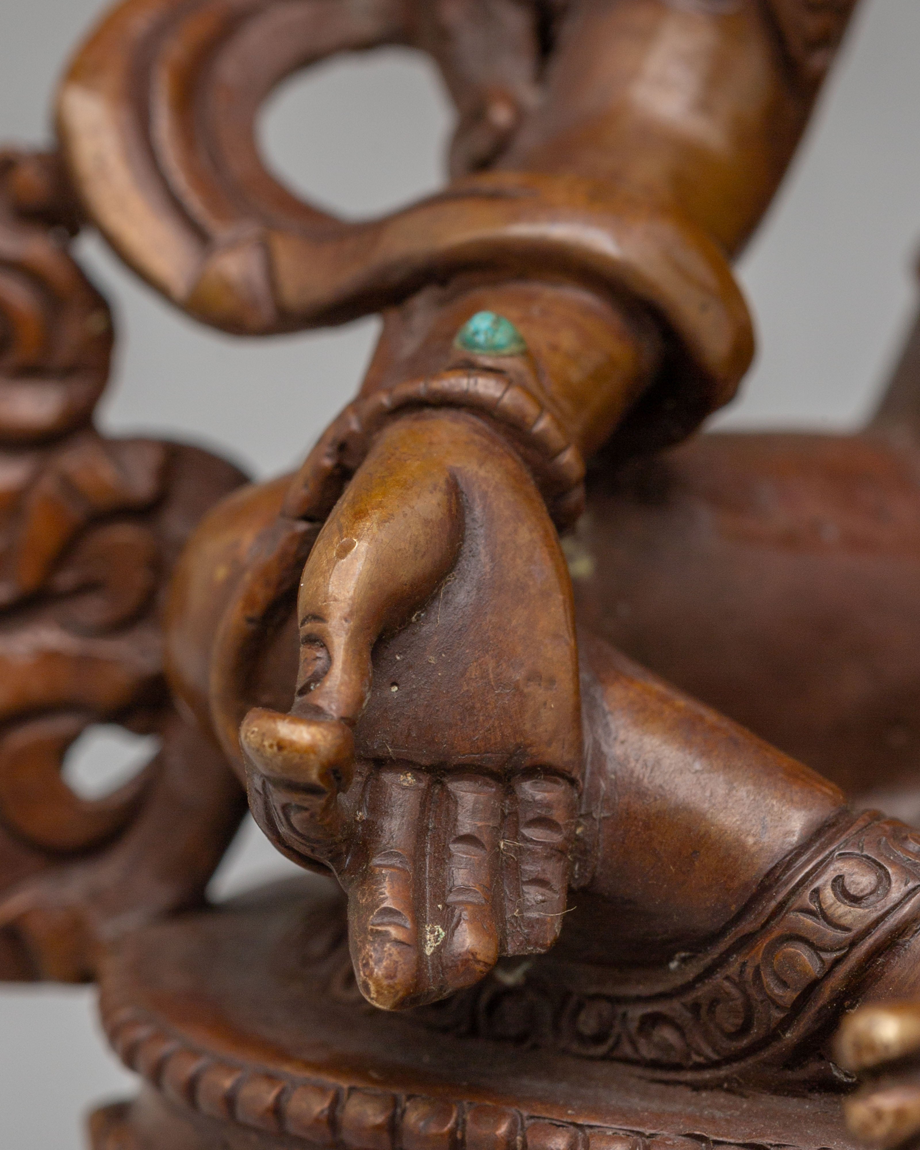 Green Tara Buddhist Altar Statue | Meditation and Altar Decor