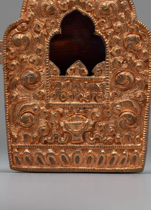 Buddhist Tibetan Ghau Box | Sacred Prayer Amulet