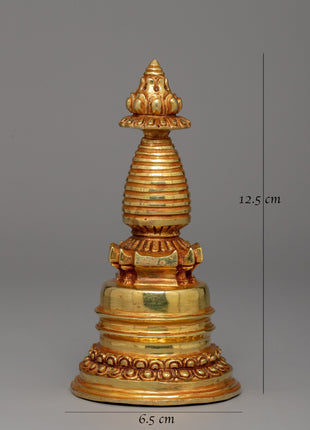 Sacred Buddhist Stupa for Meditation | Symbol of Enlightenment