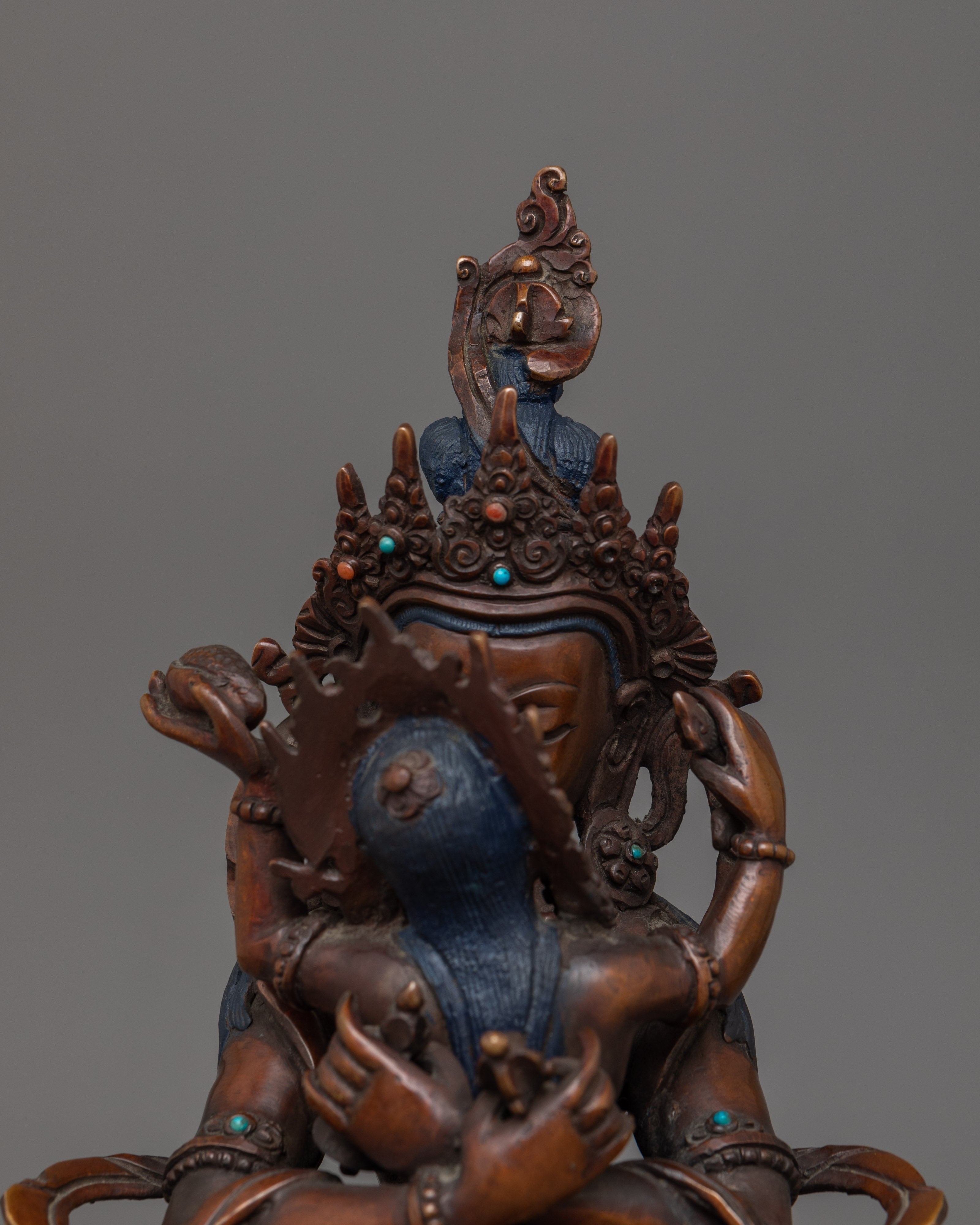 Himalayan Statue of Vajradhara with Consort | The Union of Wisdom and Compassion