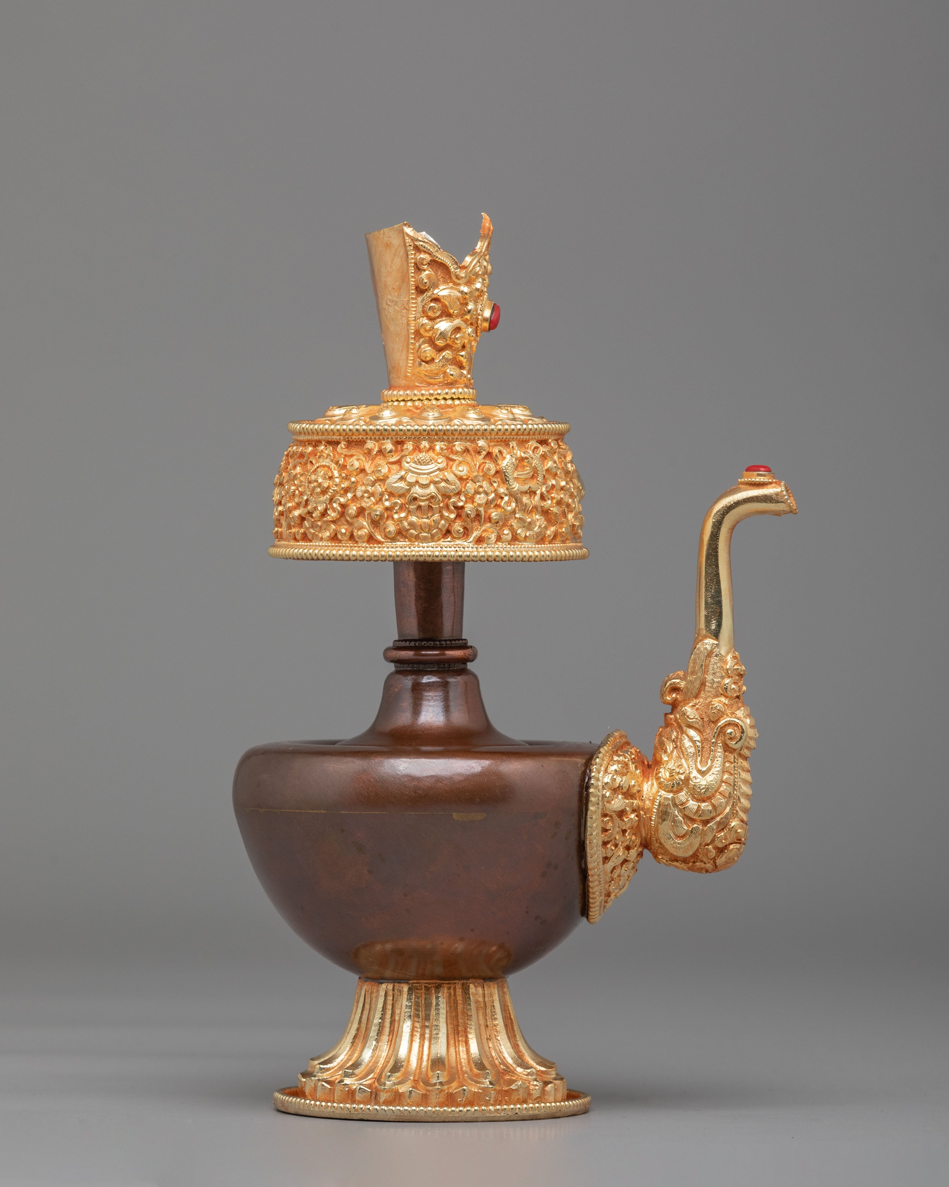 Vajrayana Ritual Bhumba Vase | Traditional Rituals & Sacred Offerings