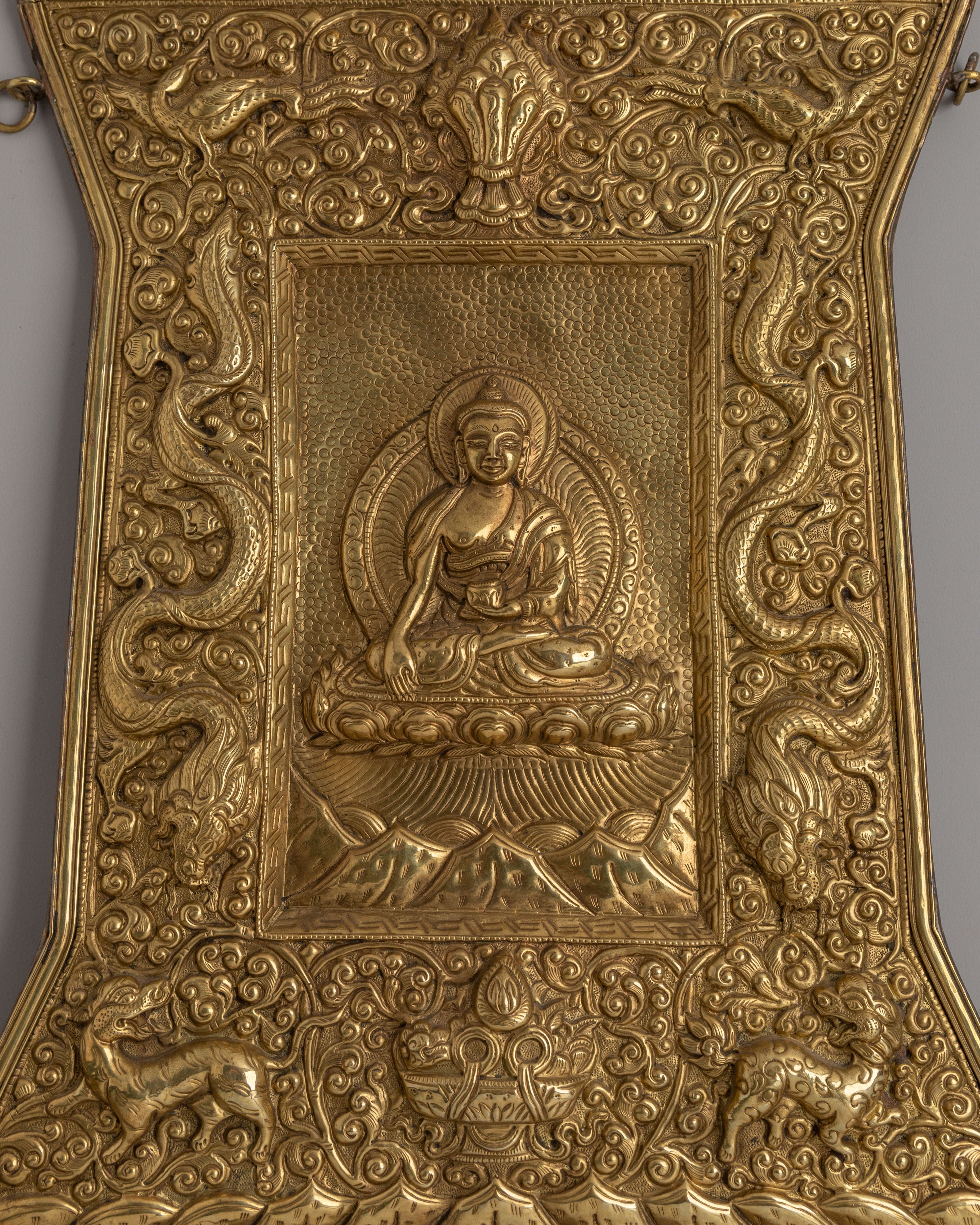Buddhist Shakyamuni Buddha Wall Hanging | Decorative Art for Meditation