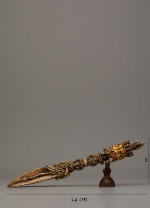 Authentic Phurba with Stand | Embrace Spiritual Power and Tradition
