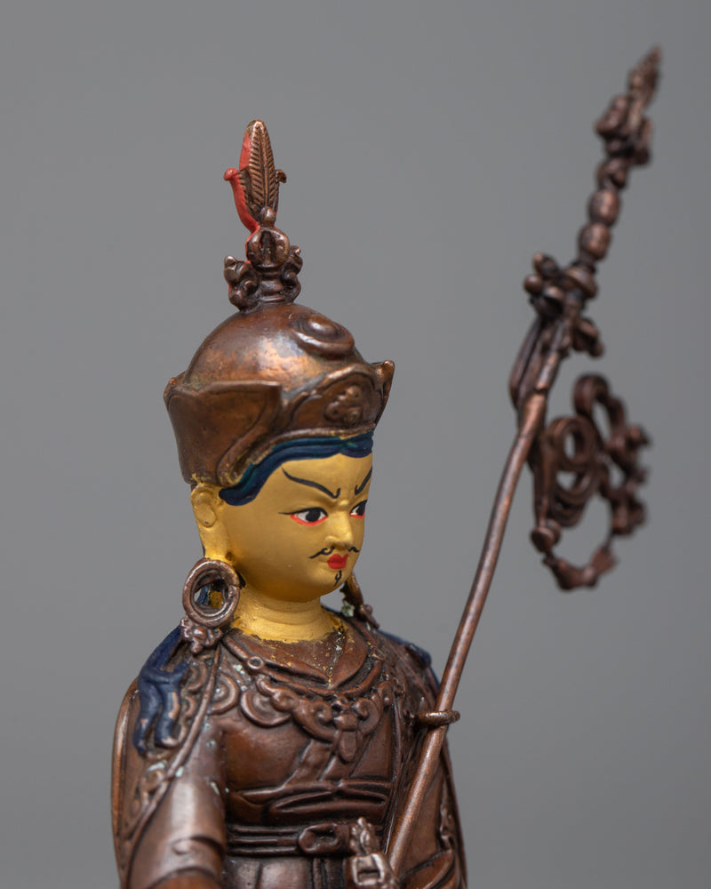 Machine Made Guru Padmasambhava Statue | Meticulous Craftsmanship in Sacred Form