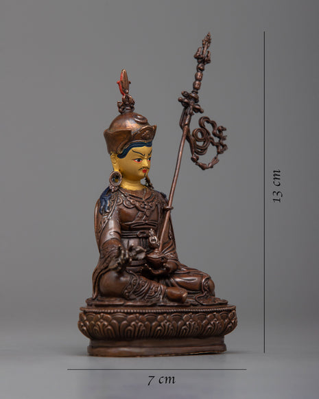 Machine Made Guru Padmasambhava Statue | Meticulous Craftsmanship in Sacred Form
