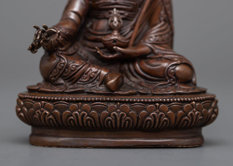 Machine Made Guru Padmasambhava Statue | Meticulous Craftsmanship in Sacred Form