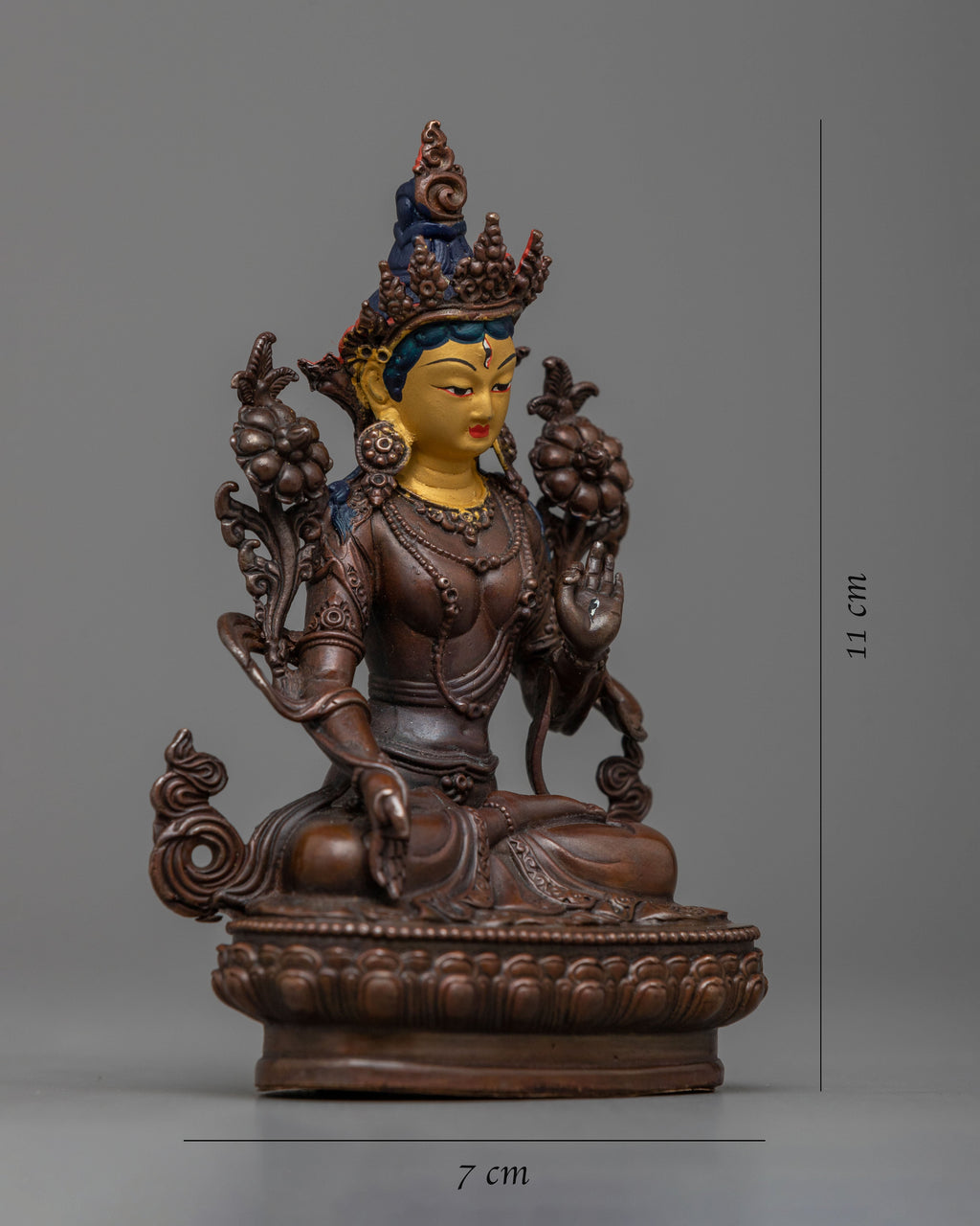 Tara Machine White Tara Machine Made Statue | Serene Elegance for Spiritual Space