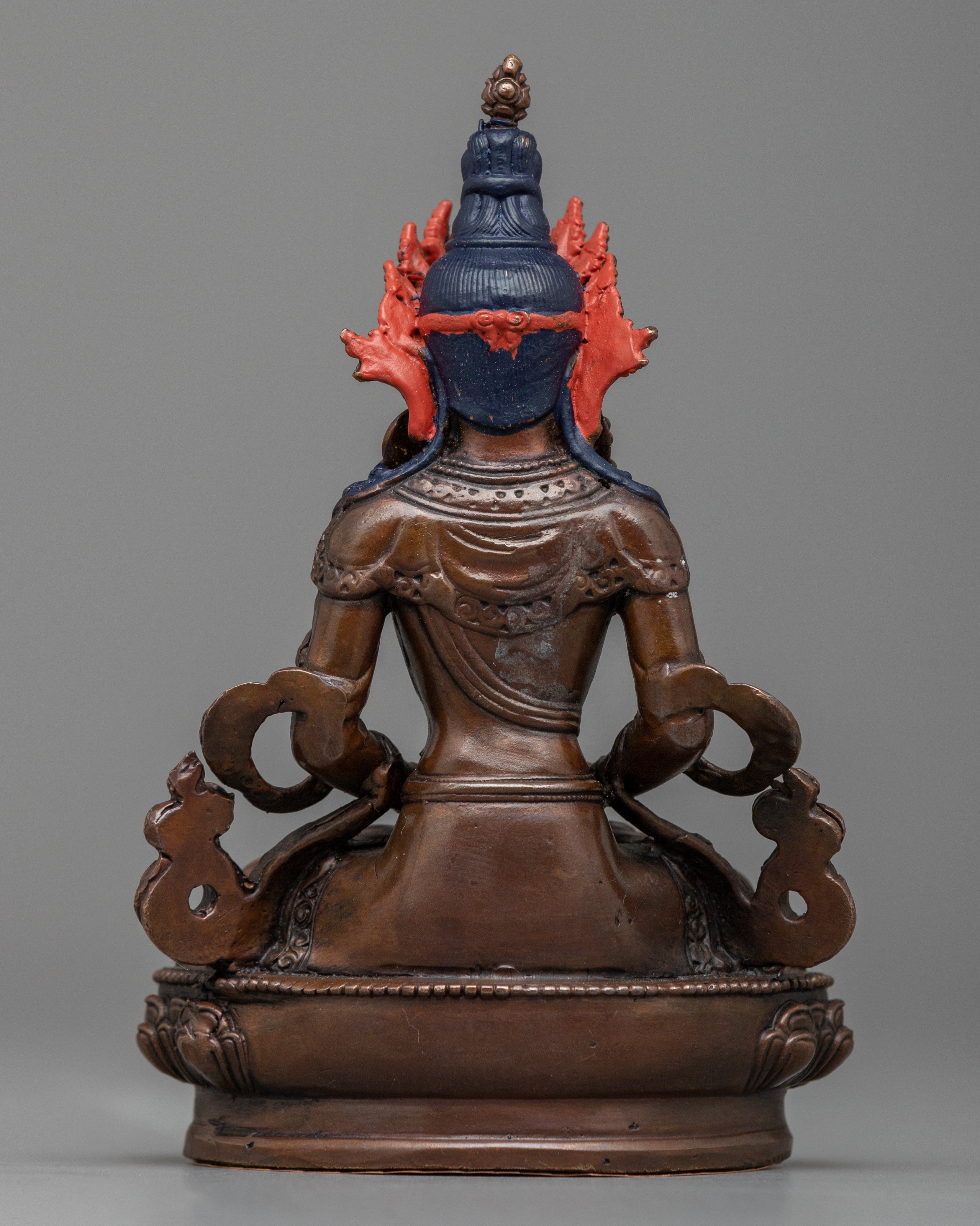 Amitayus Buddha Machine Made Statue | Radiating Eternal Life and Spiritual Abundance
