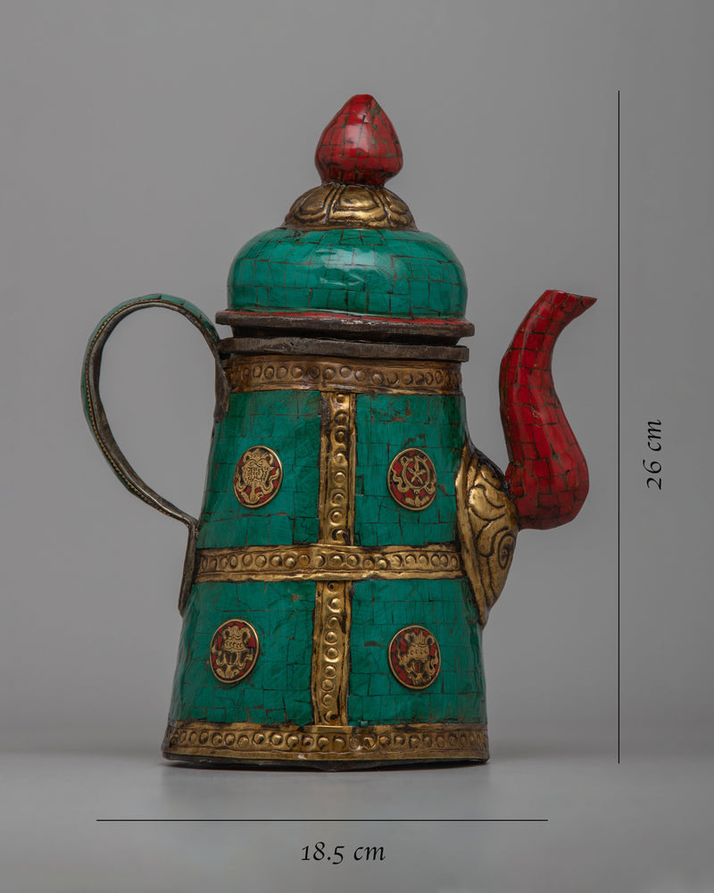 Tibetan Small Teapot | Perfect for Enjoying Authentic Tibetan Tea Culture at Home