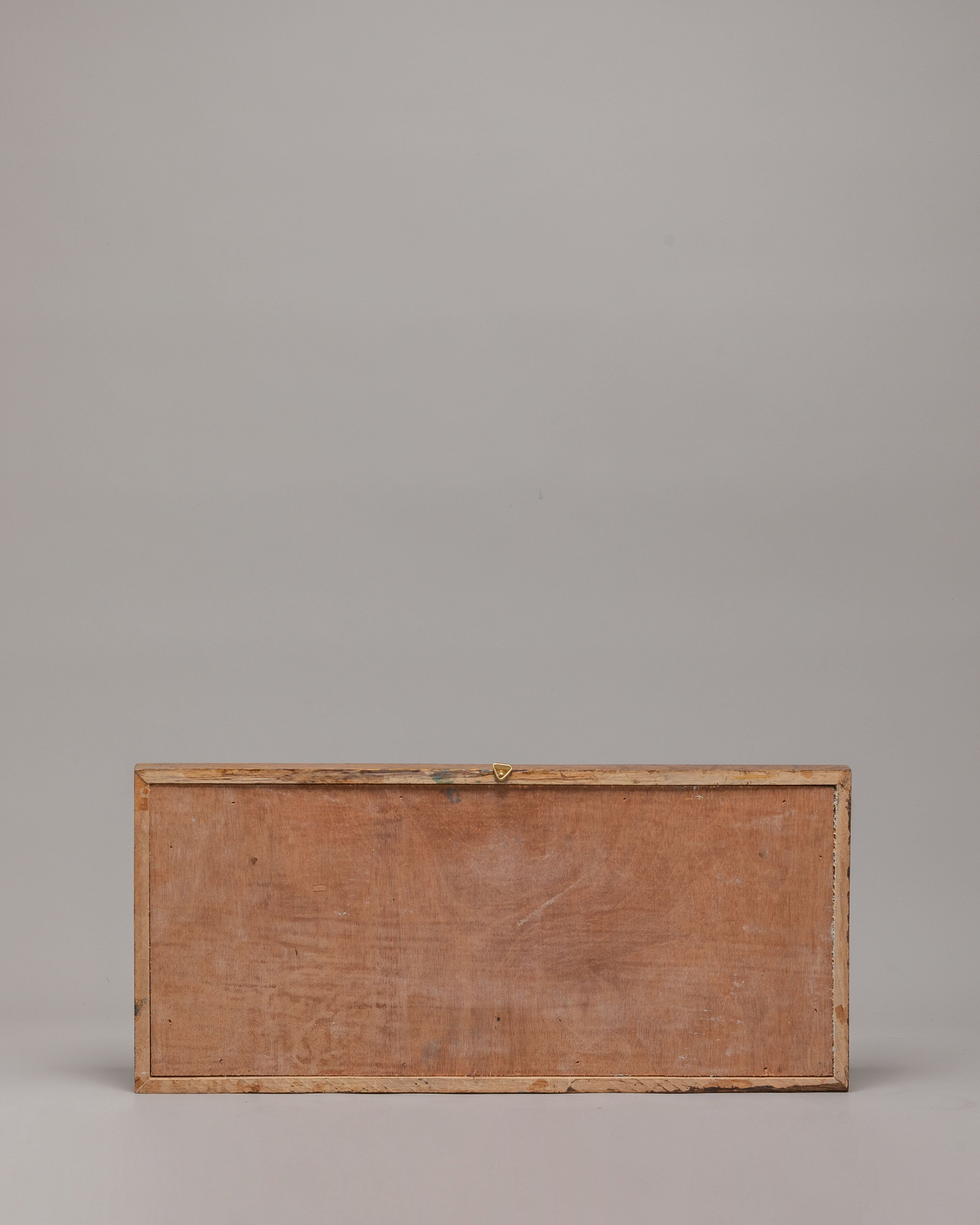 Handmade Wall Hanging with Meditational Deities | Spiritual Stone Dust Art