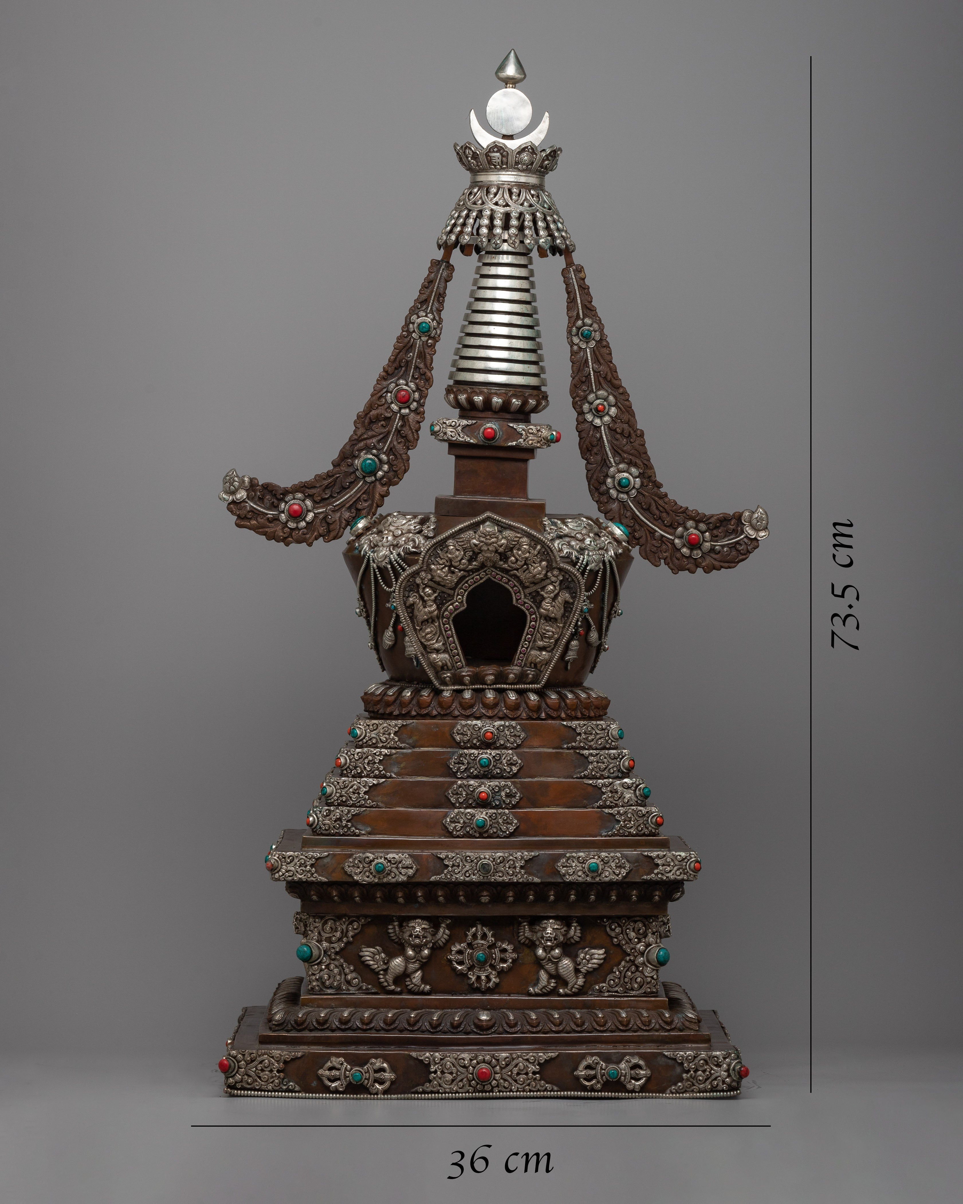 Buddhist Relic Shrine Stupa | Revered Monument of Spiritual Devotion