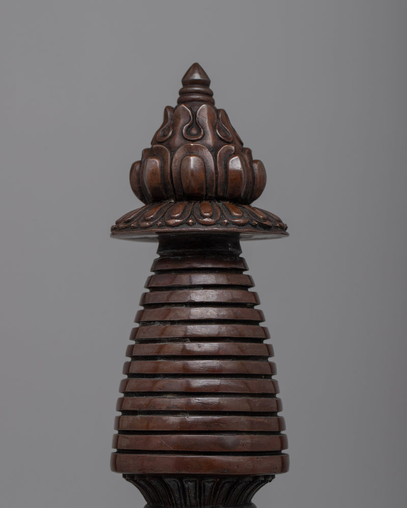 Home Decor Copper Stupa | Elevate Your Space with Spiritual Elegance