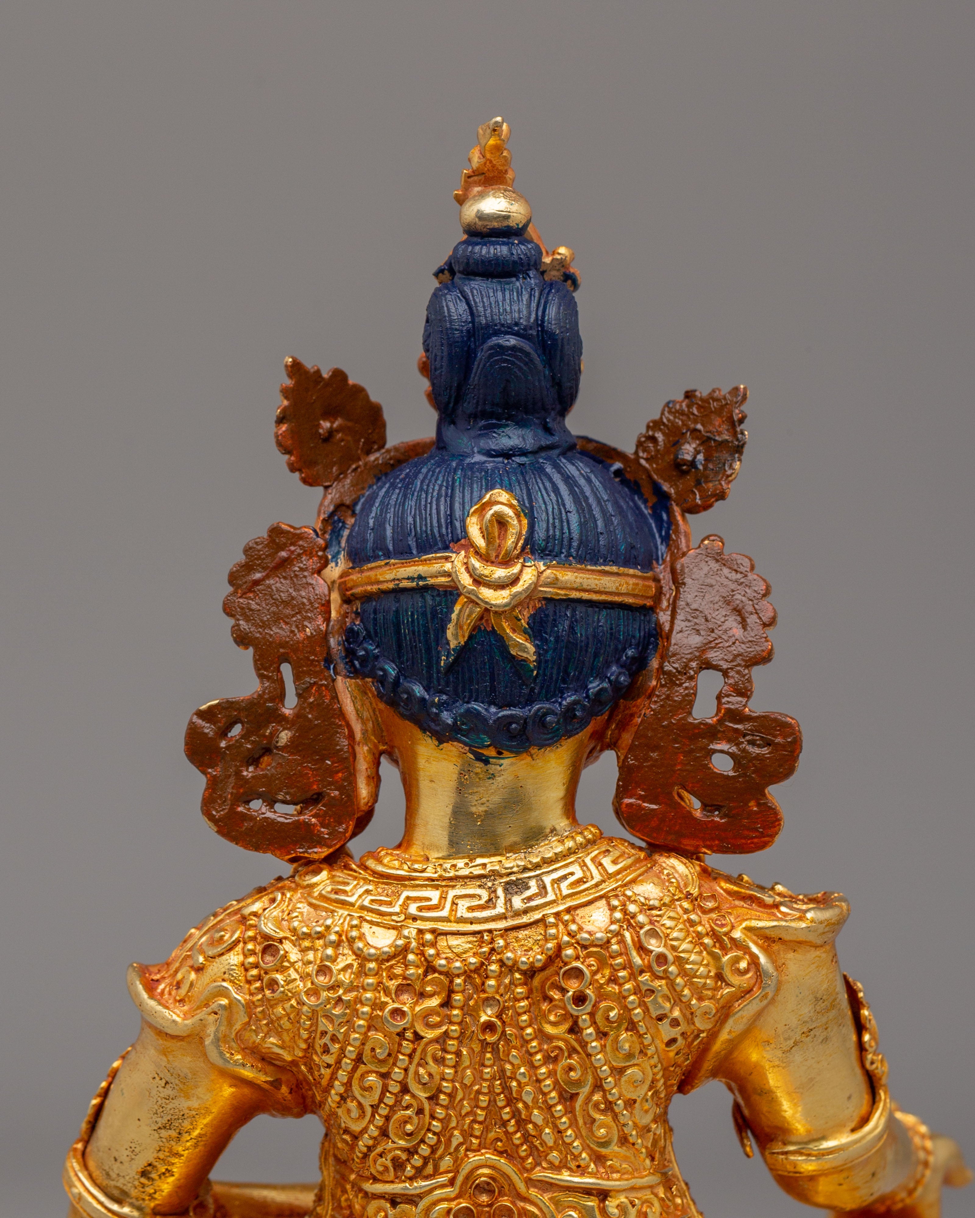 Vajrayana Dzambhala Prosperity Statue | Symbol of Wealth and Prosperity