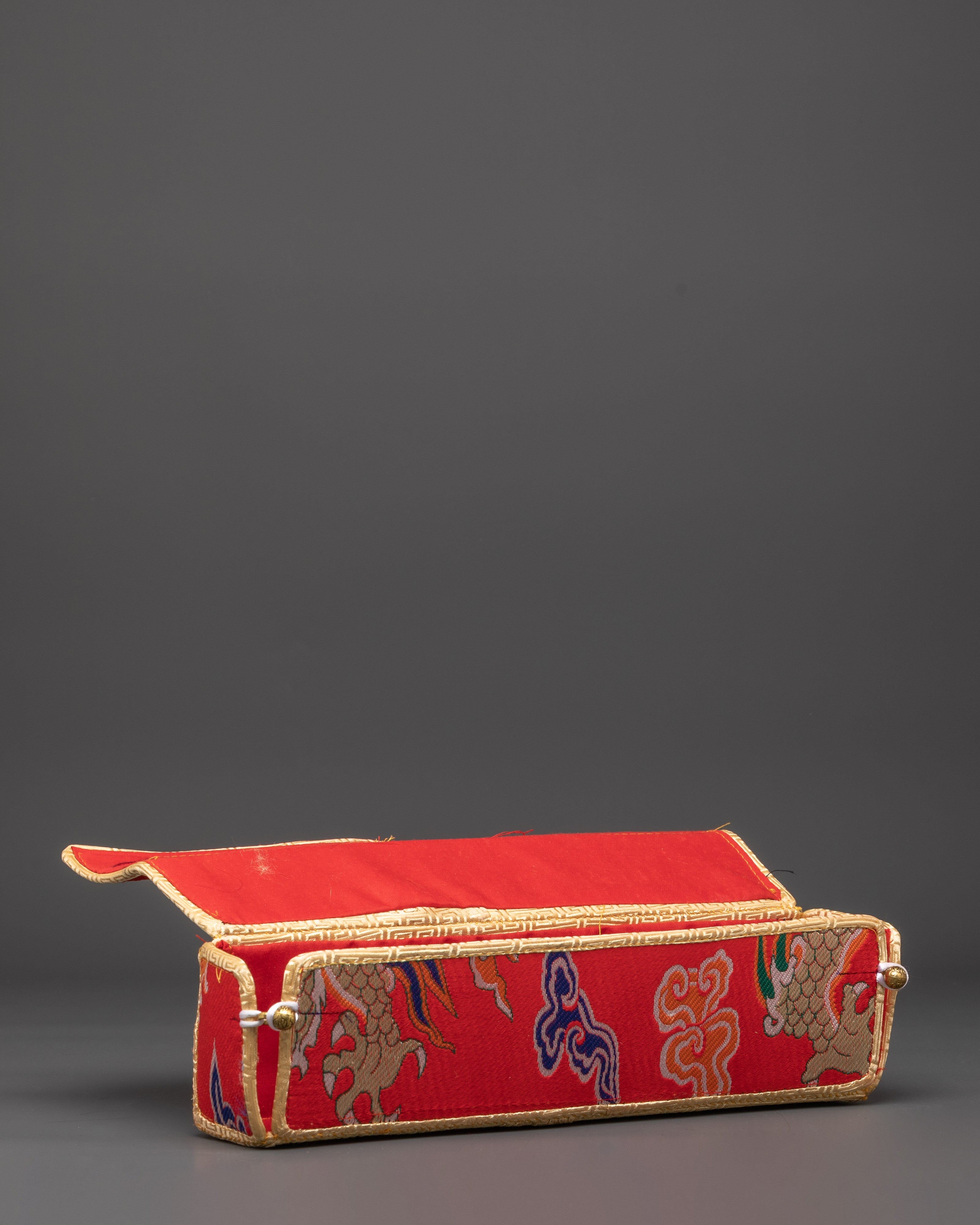 Tibetan Dharma Text Cover | Handcrafted Cover for Devotional Use